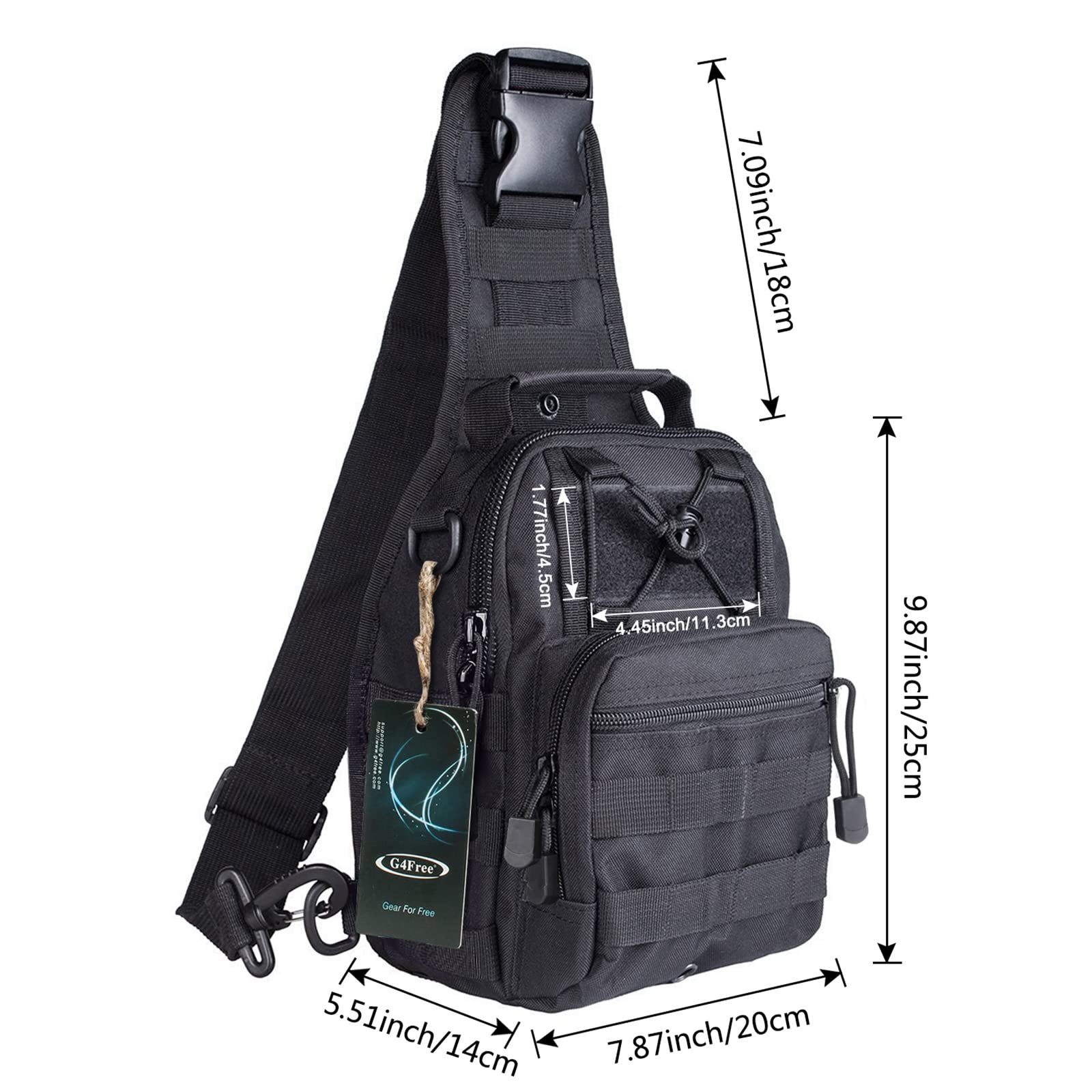 G4Free Umhängetasche, taktischer Outdoor-Rucksack, taktische Umhängetasche günstig online kaufen