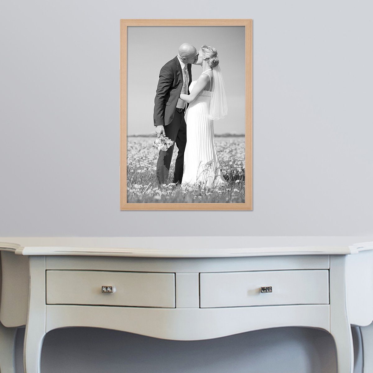 PHOTOLINI Bilderrahmen 3er Set im Landhaus-Stil günstig online kaufen