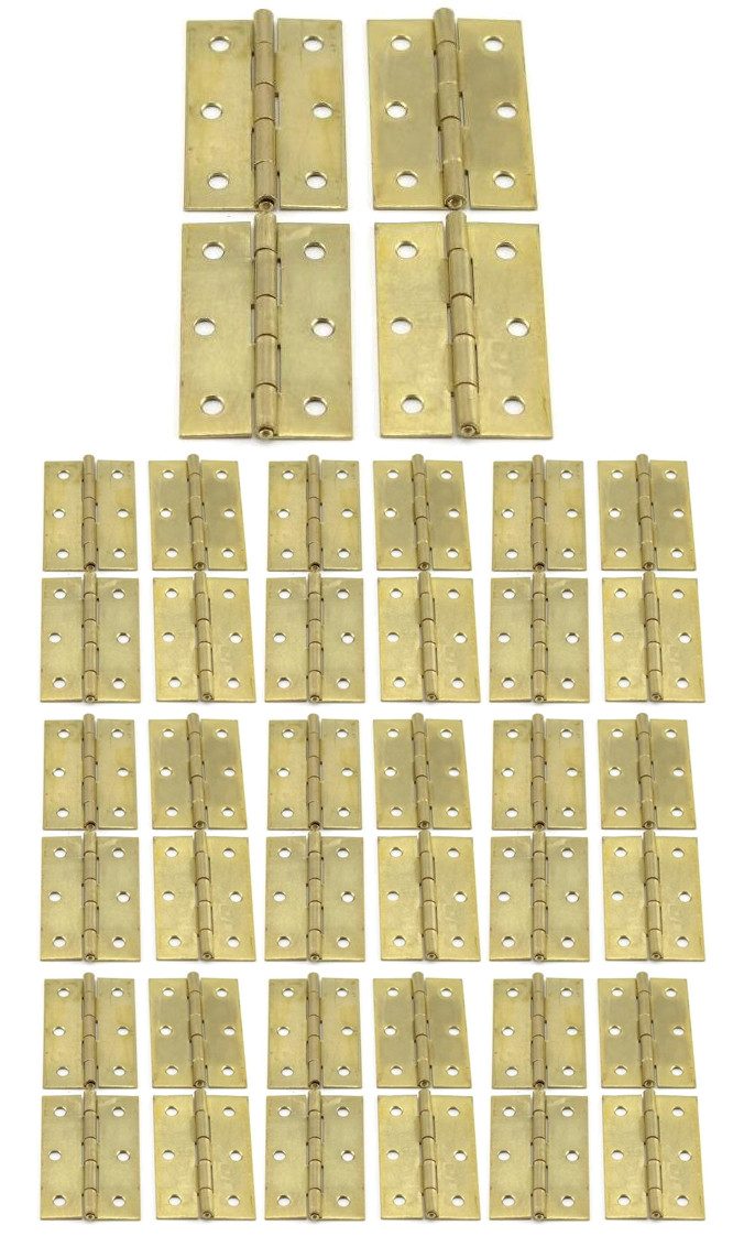 Türbeschlag 40 x Scharniere 63.5x40x1.4 mm