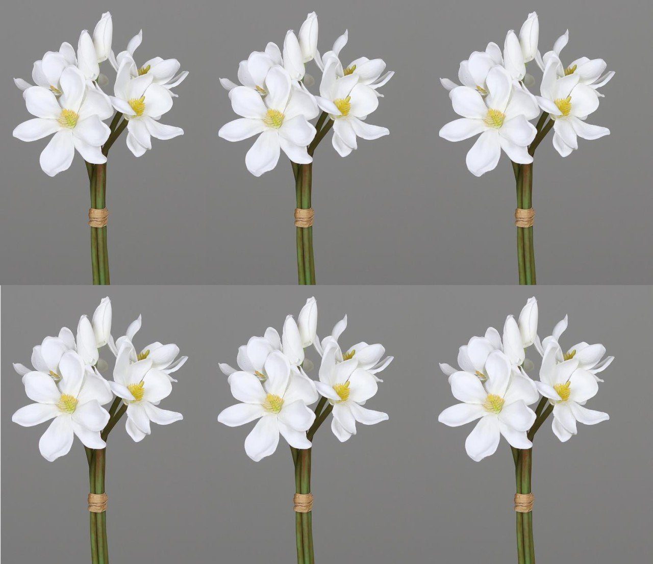 Kunstpflanze, DPI, Höhe 28 cm, Weiß H:28cm Kunststoff | Kunstpflanzen