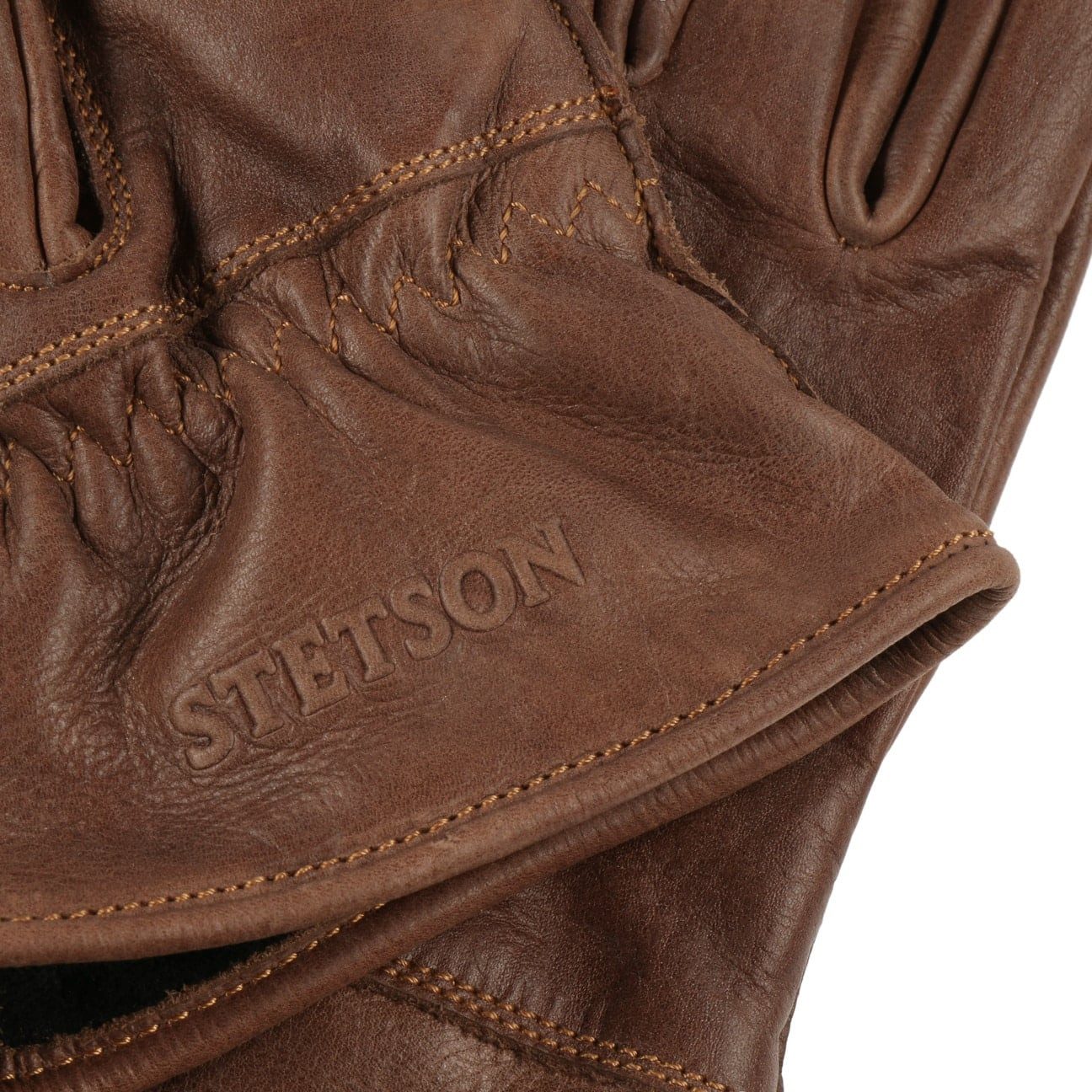 Stetson Lederhandschuhe (1-St) Handschuhe mit Futter