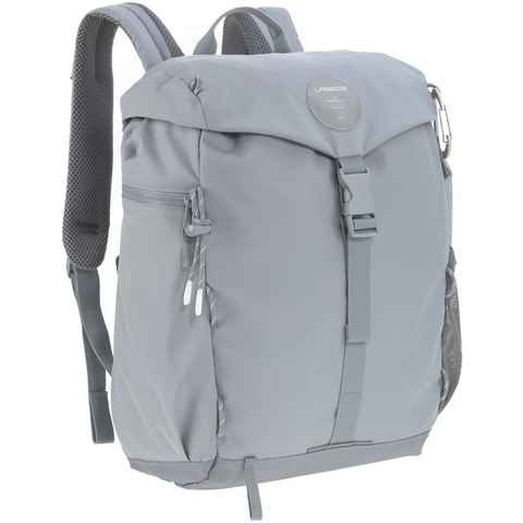 LÄSSIG Wickelrucksack Green Label, Outdoor, Grey, PETA-approved vegan; zum Teil aus recyceltem Material