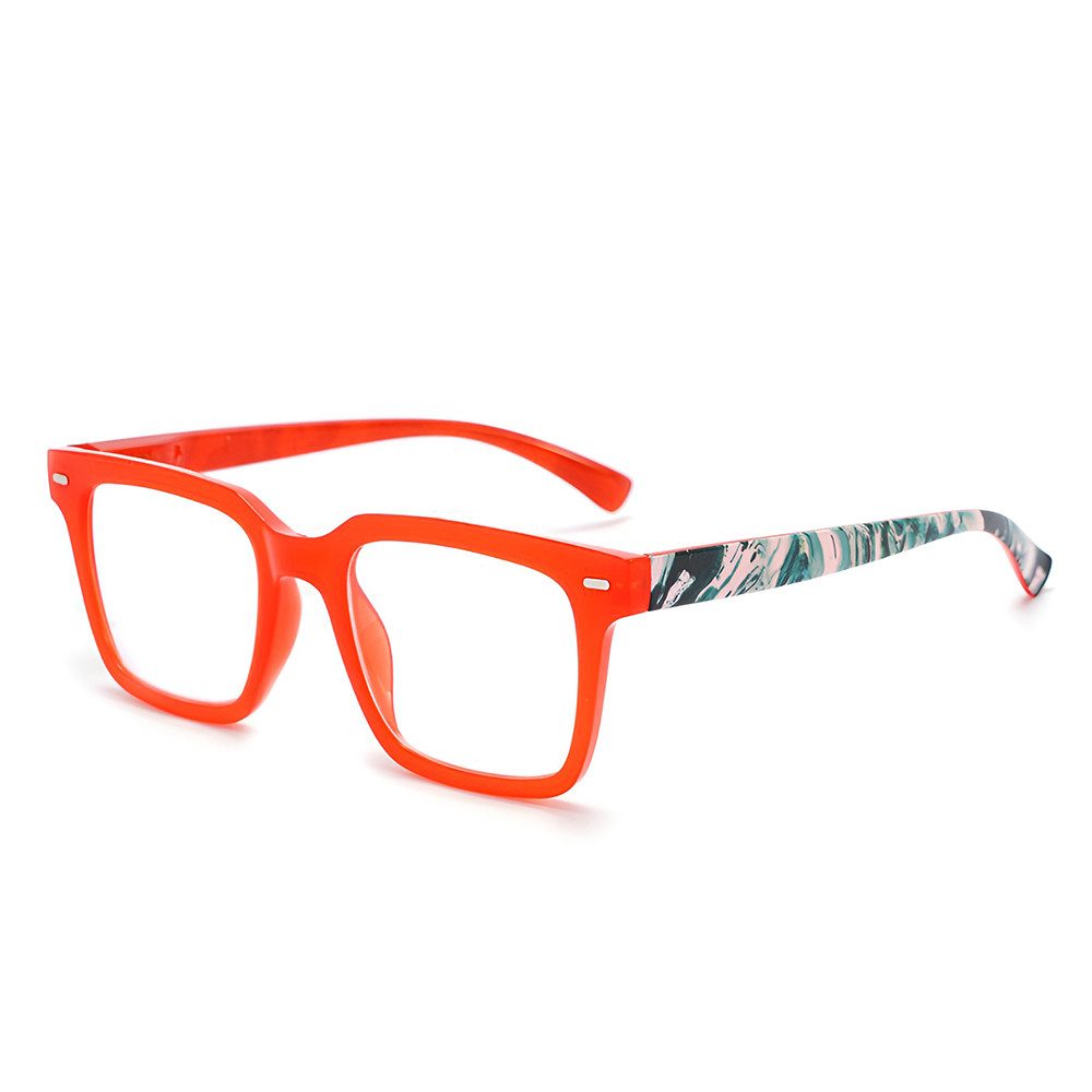 PACIEA Lesebrille Damen Herren Quadratisch Vollrand Anti Blaulicht Mode