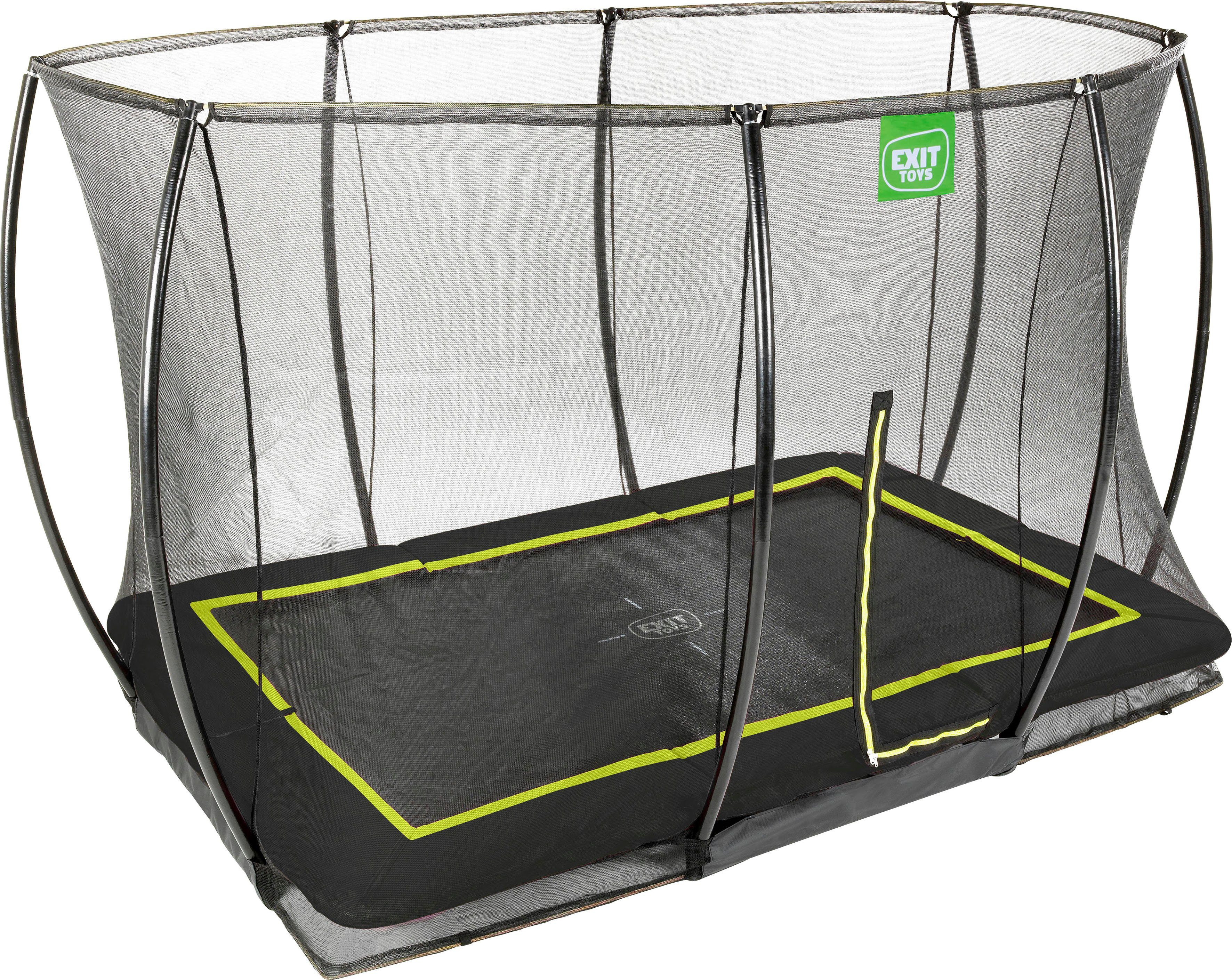 cm, Silhouette Ground, BxT: 244x366 mit EXIT Gartentrampolin Sicherheitsnetz