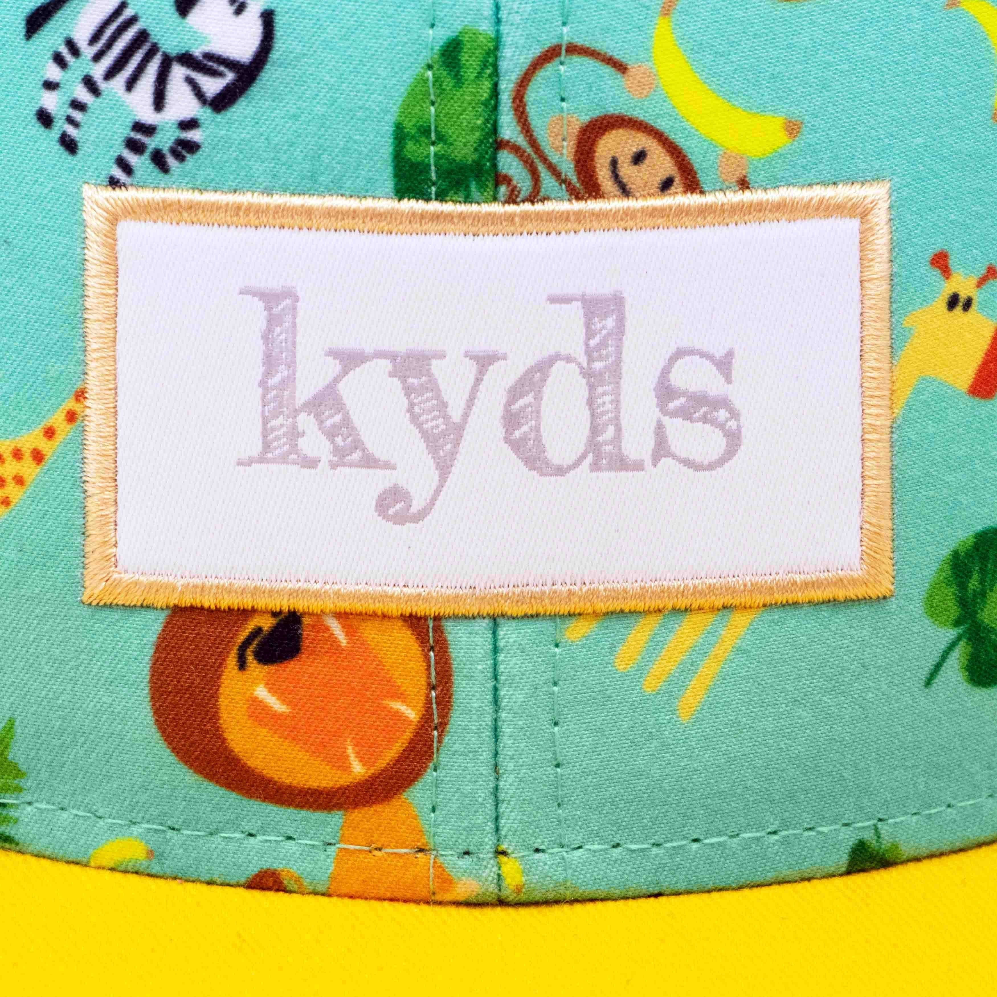 Jungs Mädchen Kinder 1-12 50% kyds für Jahren verschiedene Größen, Cap Baumwolle von aus recyceltes 4 und Polyester Safari und Snapback 50% Cap