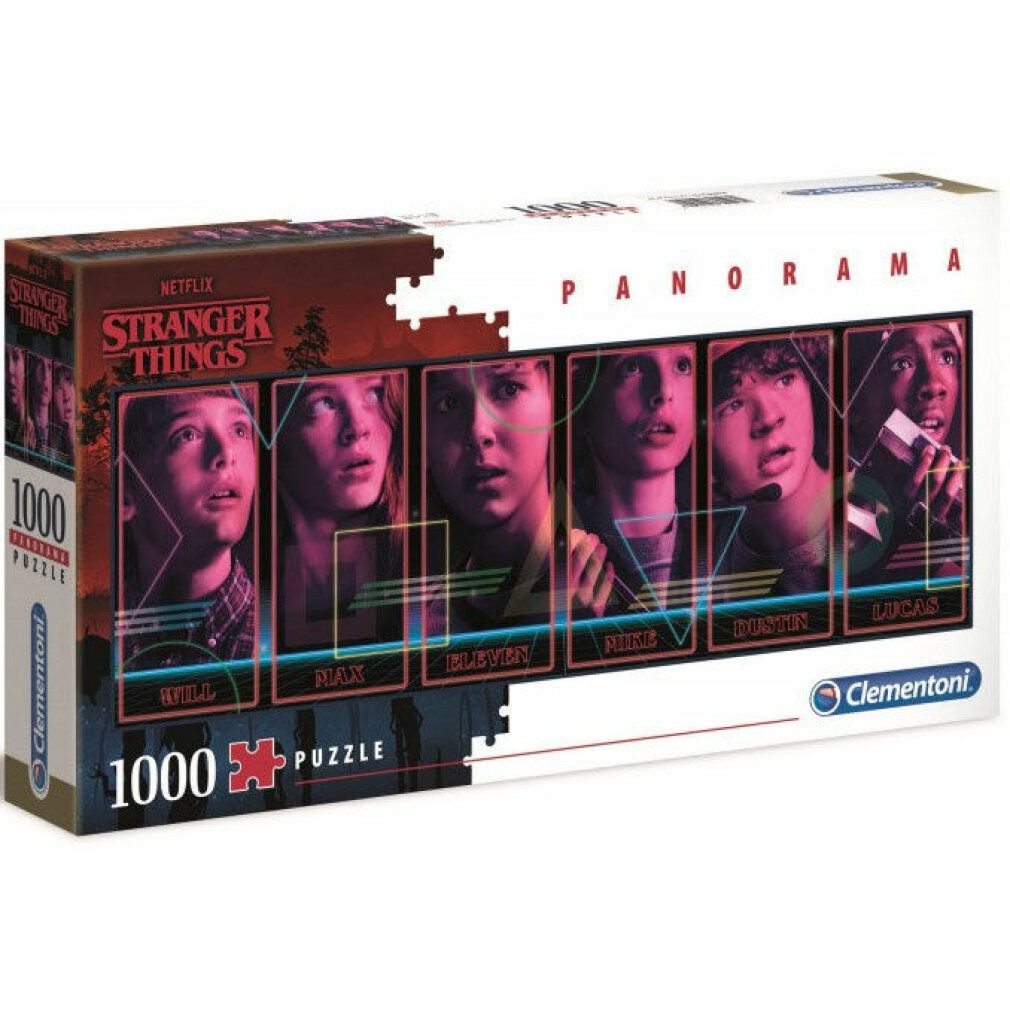 Clementoni® Puzzle Seltsame Dinge Panorama-Puzzle 1000pzs, Puzzleteile günstig online kaufen