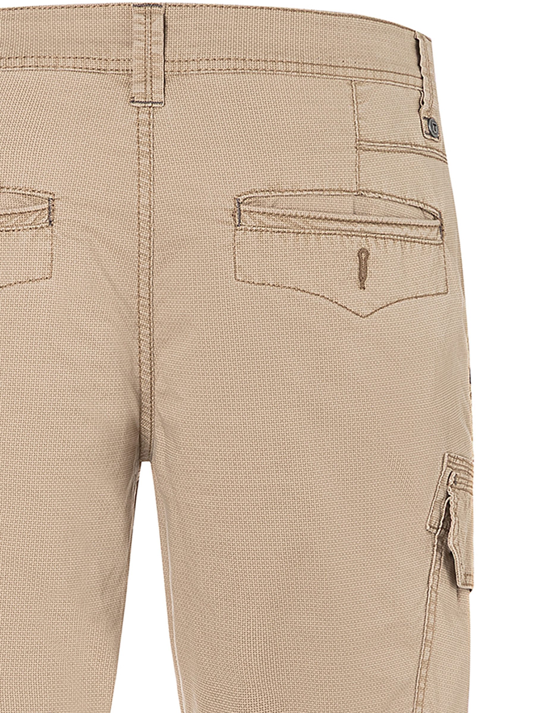 TIMEZONE Cargoshorts Casual Style Cargohose Slim Fit Cargotaschen für Herren (1-tlg) Baumwolle Slim Fit Einfarbig atmungsaktiv Reißverschluss