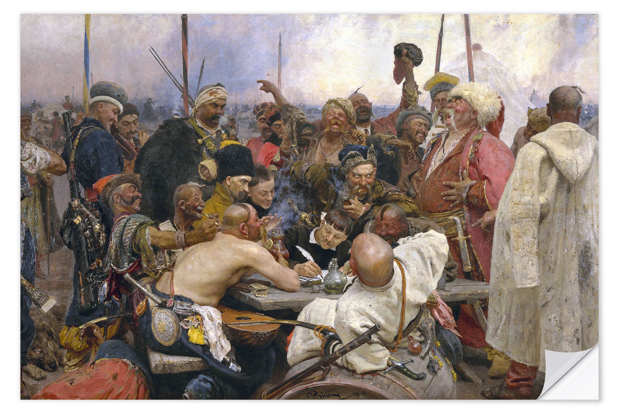 Wandfolie Ilya Efimovich Repin