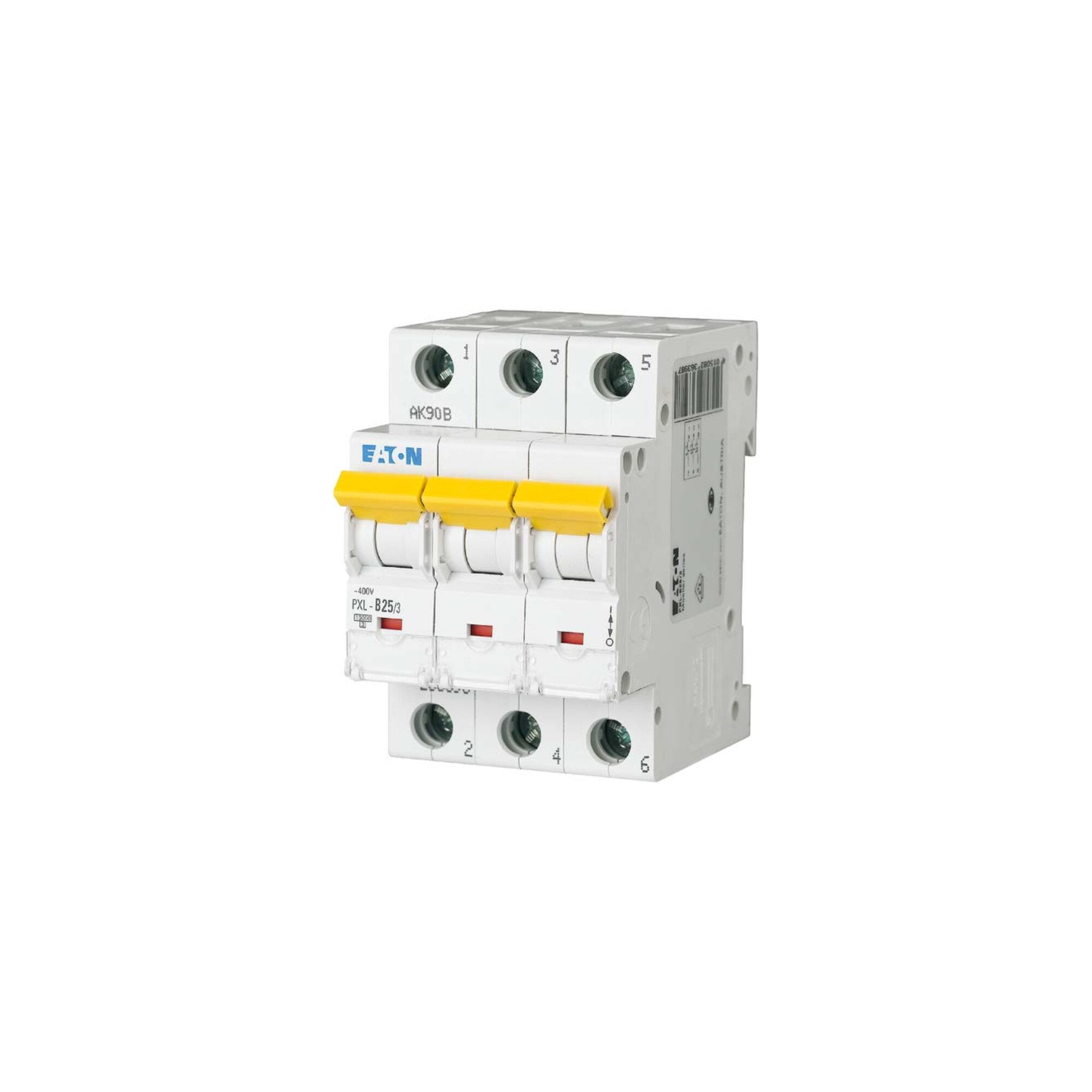 EATON Schalter Eaton LS-Schalter m.Beschrift. C 25A, 3p PXL-C25/3