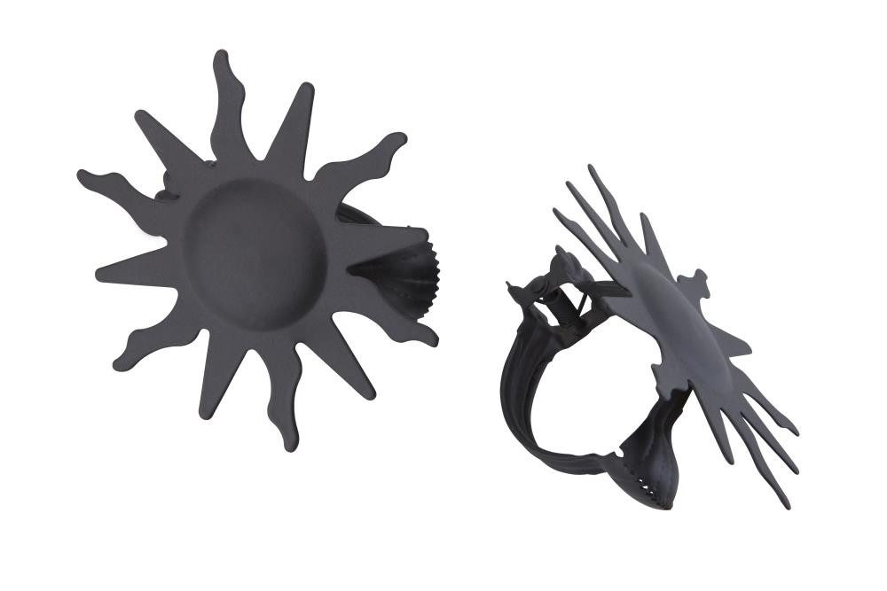 DécoProfi Dekoklammer Donauklammer Motiv Sonne, für Gardinen, Vorhänge, Dek günstig online kaufen