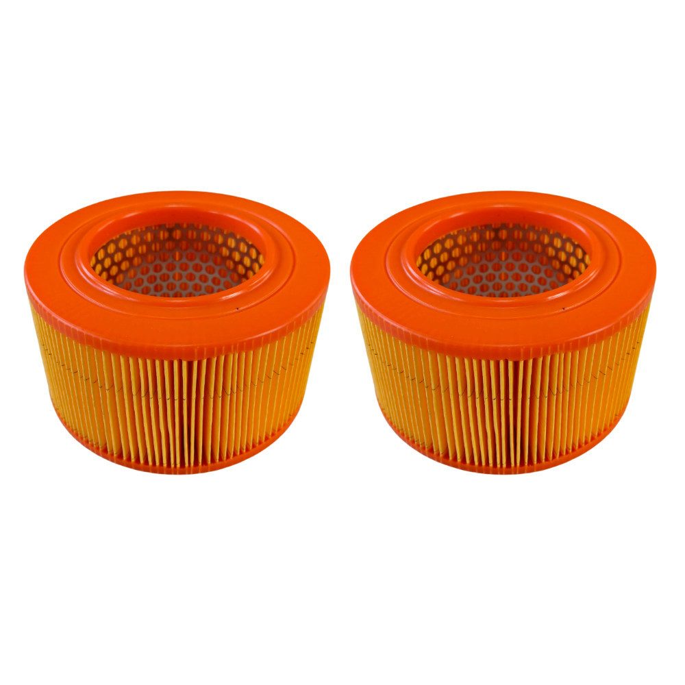 Trade-Shop Ersatzfilter Luftfilter 2x passend für Bomag BT50 BT55 BT65 BT65/4 BT80 BT80D BW65H, Zubehör für Rüttelplatte, Glattbandwalze, Vibrationswalze, Stampfer, Höhe: 8,6 cm / Außendurchmesser: 14,5 cm / Innendurchmesser: 8,3 cm