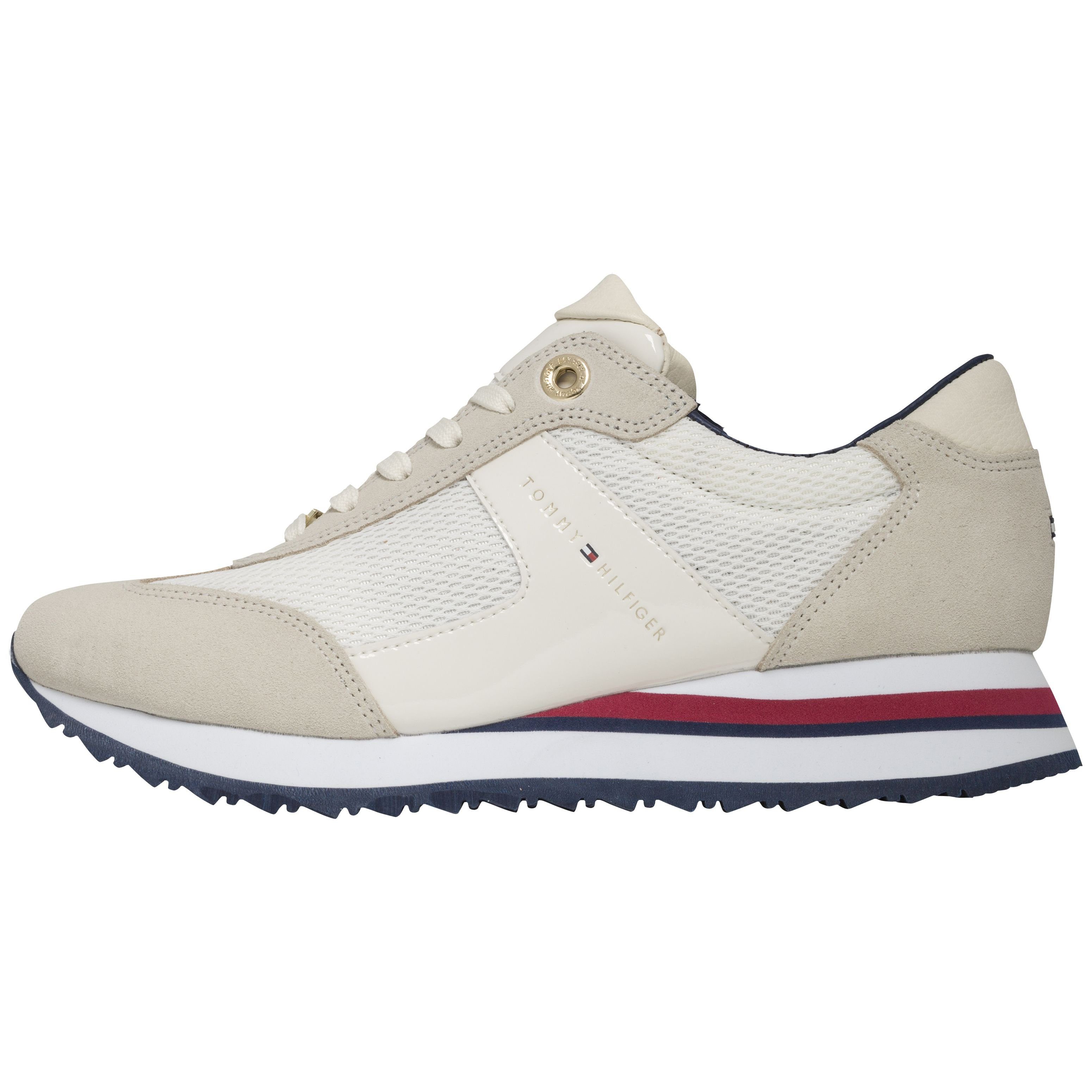 tommy hilfiger logo buckle ankle boot