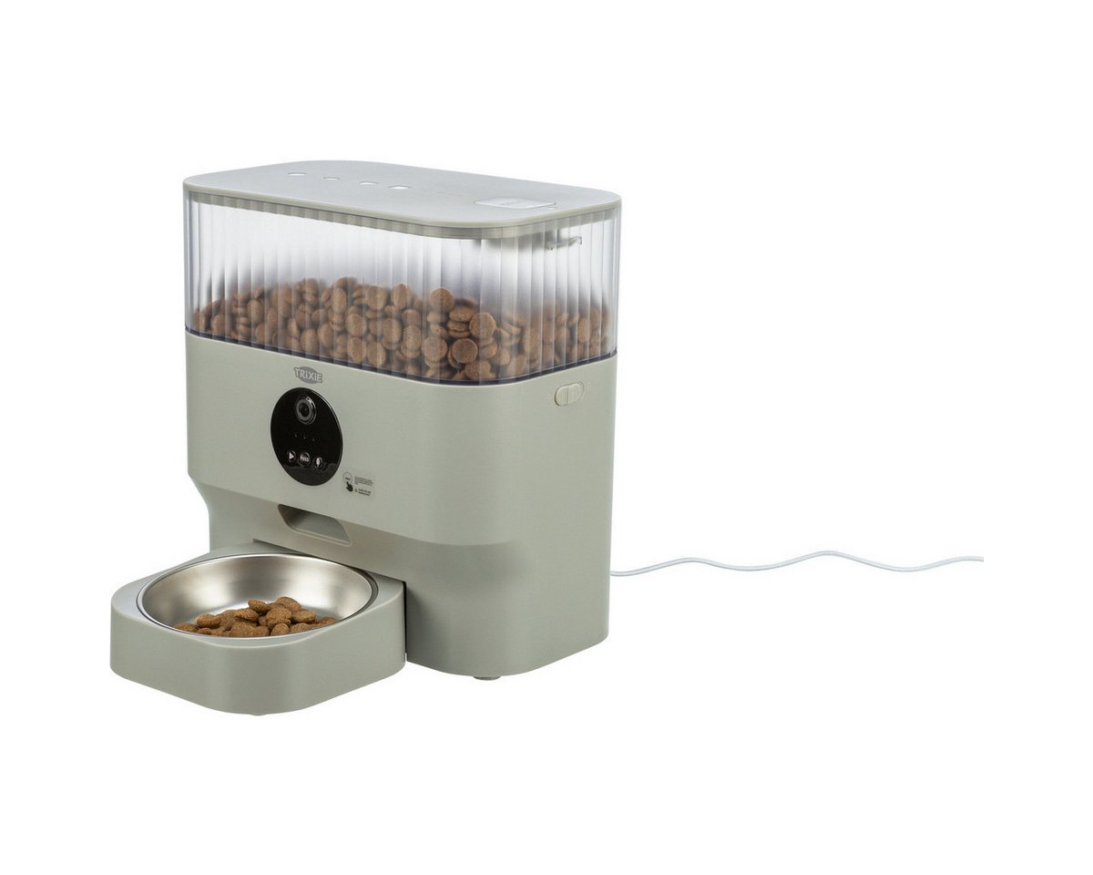 Thumbnail - TRIXIE Hunde-Futterspender Futterautomat TX-C Smart 5 Liter hellgrau