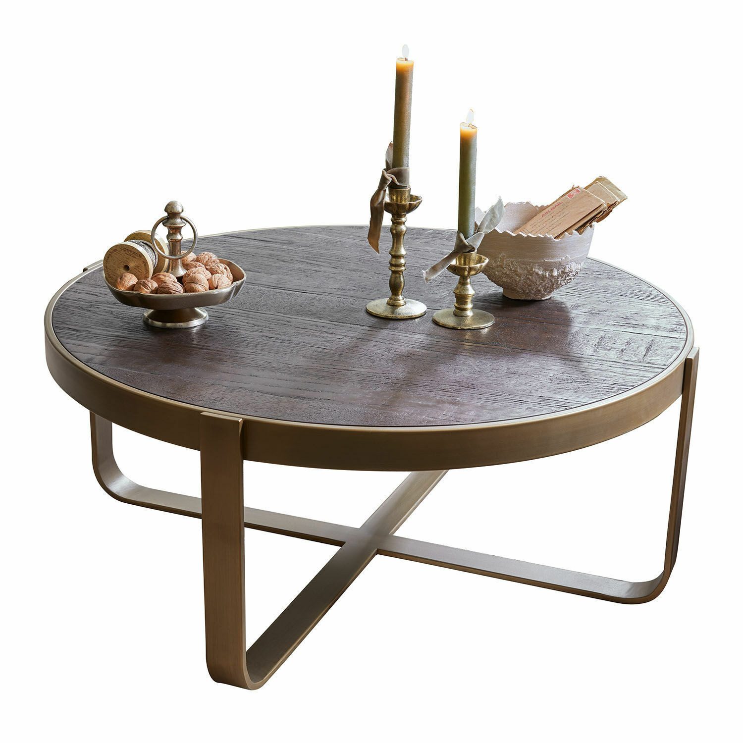 Mirabeau Couchtisch Couchtisch Cranthorpe gold/braun