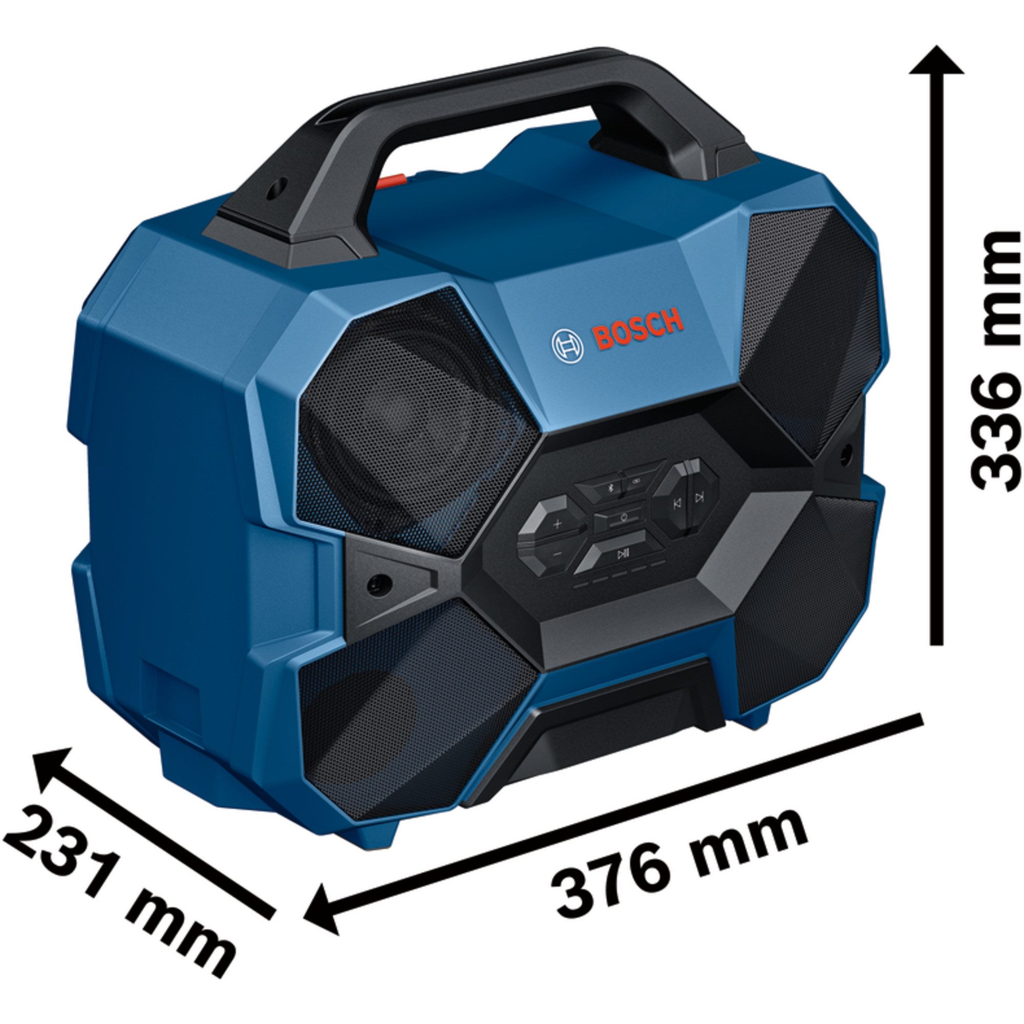 Bosch Professional Bosch Professional GPB 18V-6 C Professional, Lautsprecher