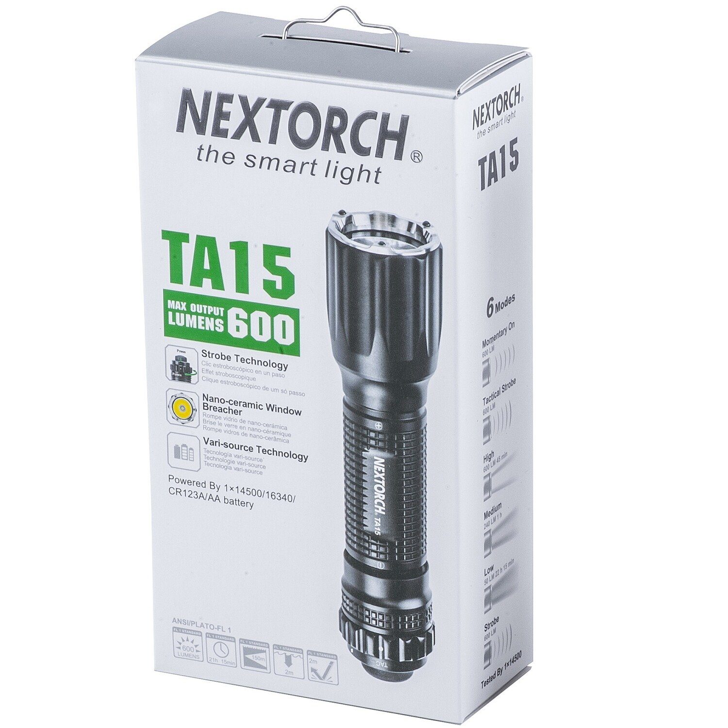 Taschenlampe Taschenlampe TA15 Nextorch V2