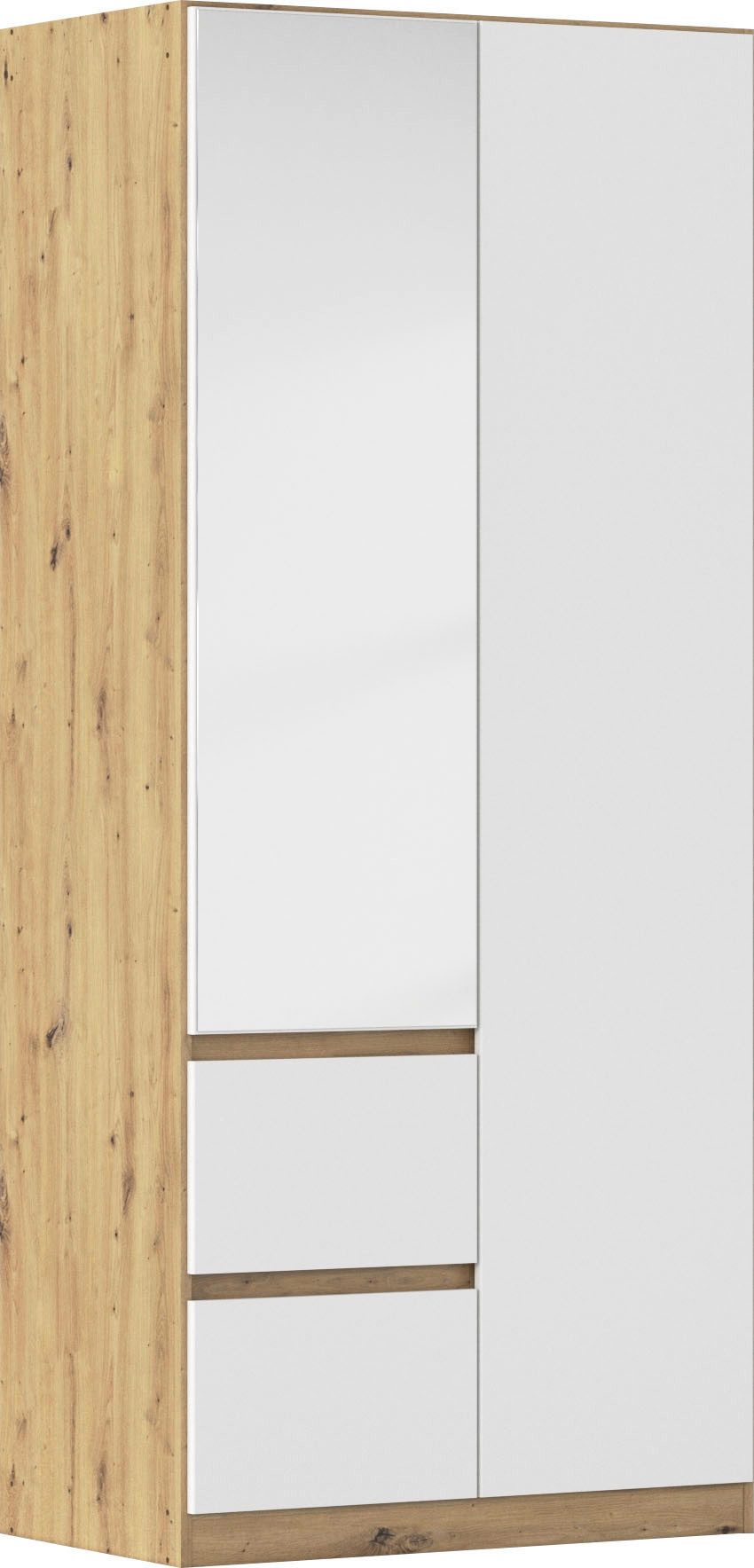 rauch Drehtürenschrank "Kleiderschrank Schrank mit Spiegel Garderobe Garder günstig online kaufen
