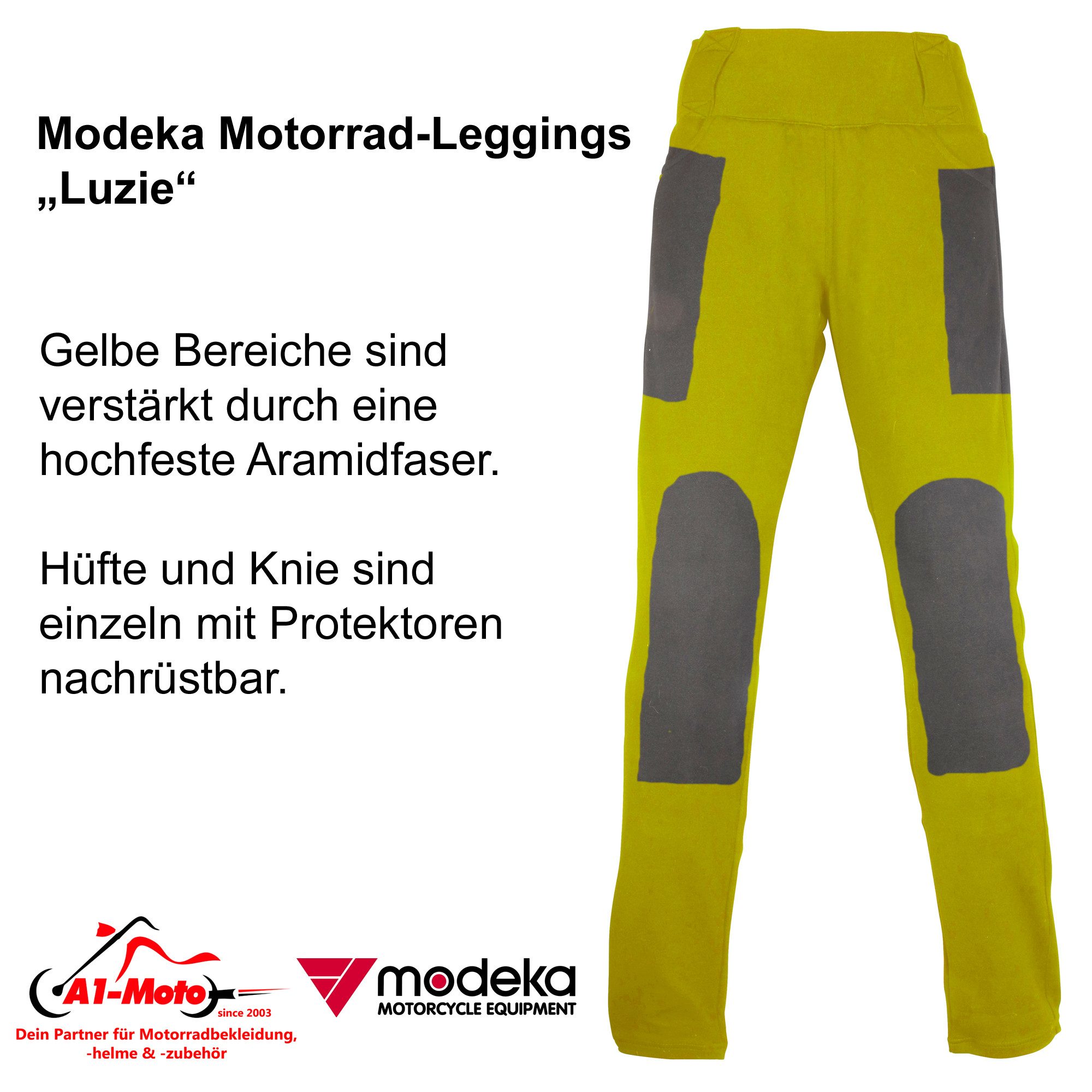 Modeka Motorradhose Modeka Leggings Luzie Lady günstig online kaufen