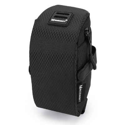 Wozinsky Fahrradtasche Wozinsky kleine Fahrradsatteltasche 0,6 l Schwarz (WBB8BK schwarz) (1-tlg)