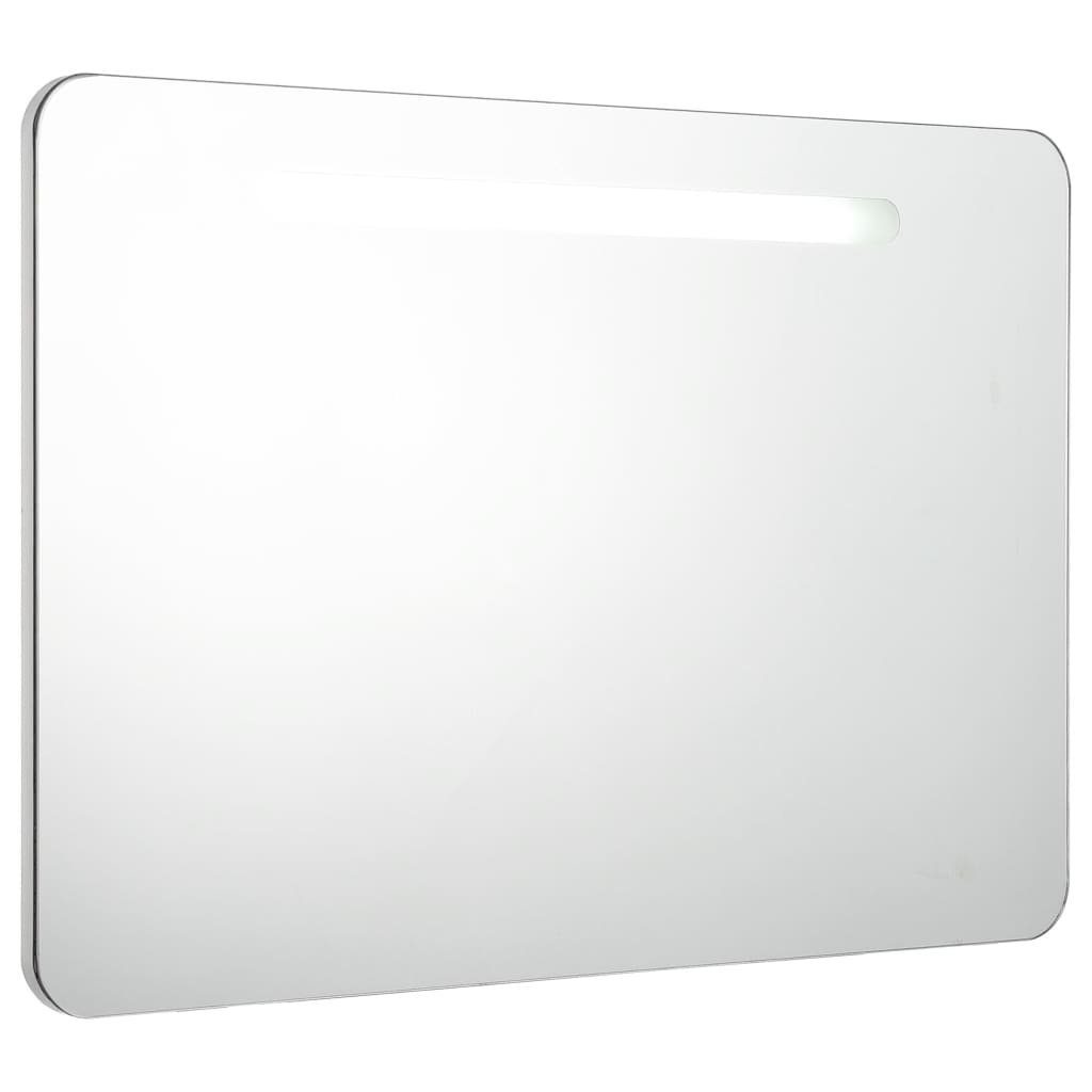 LED-Spiegelschrank 80x9,5x55 Badezimmerspiegelschrank vidaXL cm