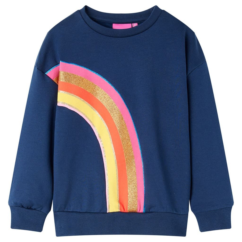 Sweatshirt Kinder-Sweatshirt Marineblau 92