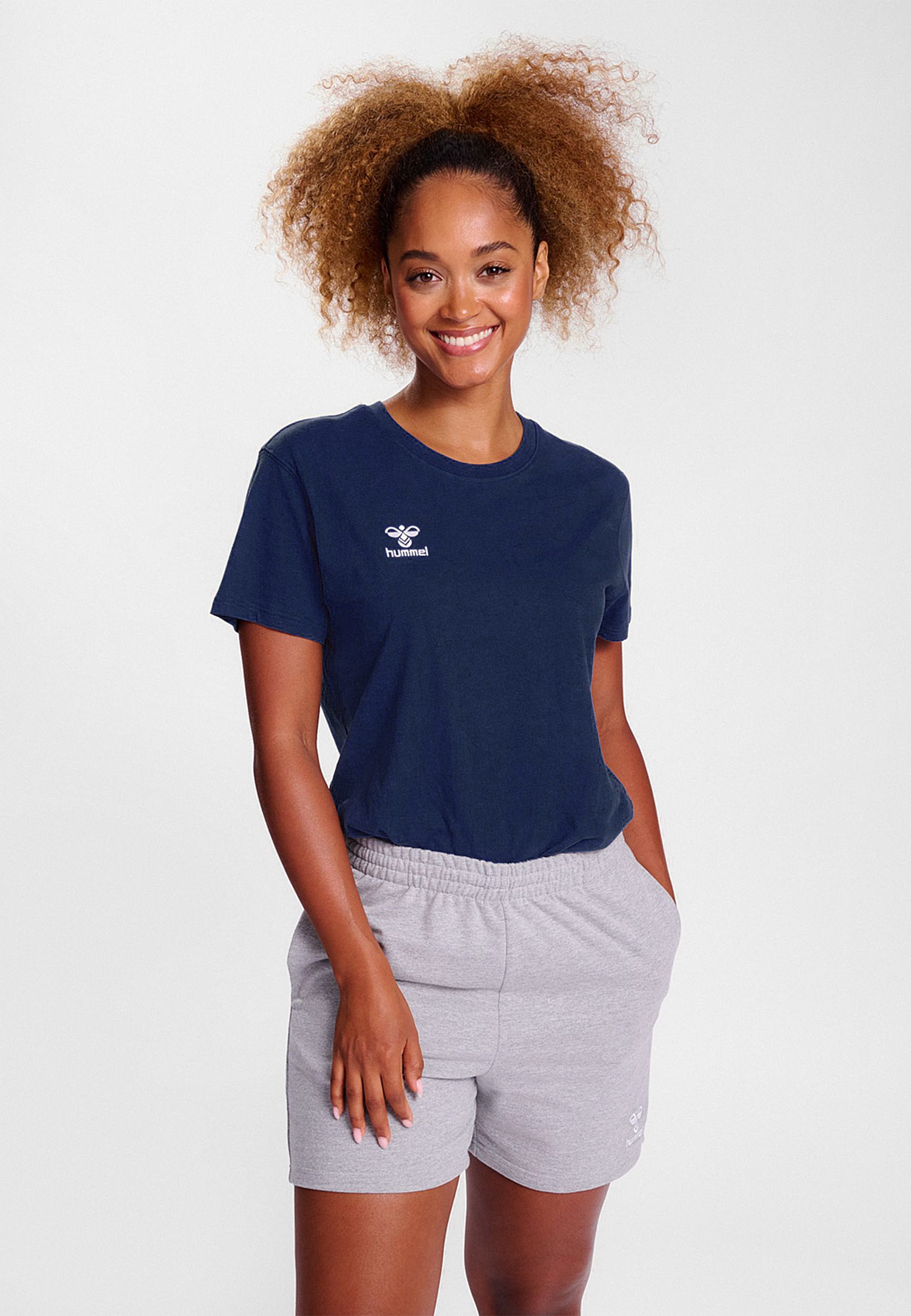 hummel T-Shirt 2er-SET Sport Rundhals Regular günstig online kaufen