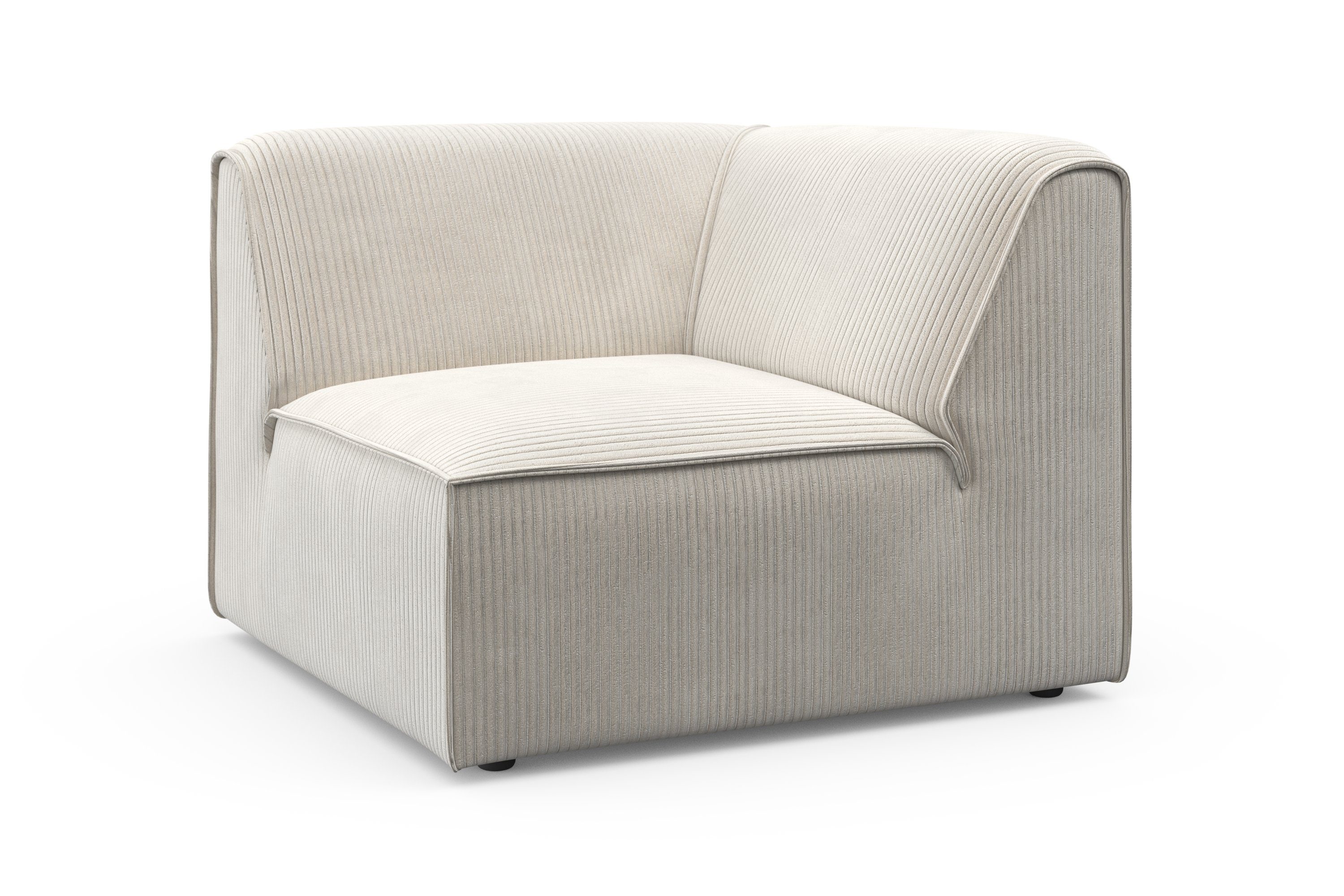 RAUM.ID Sofa-Eckelement "Merid, Sofaelement, Maße B/T/H: 97/97/46 cm", als günstig online kaufen