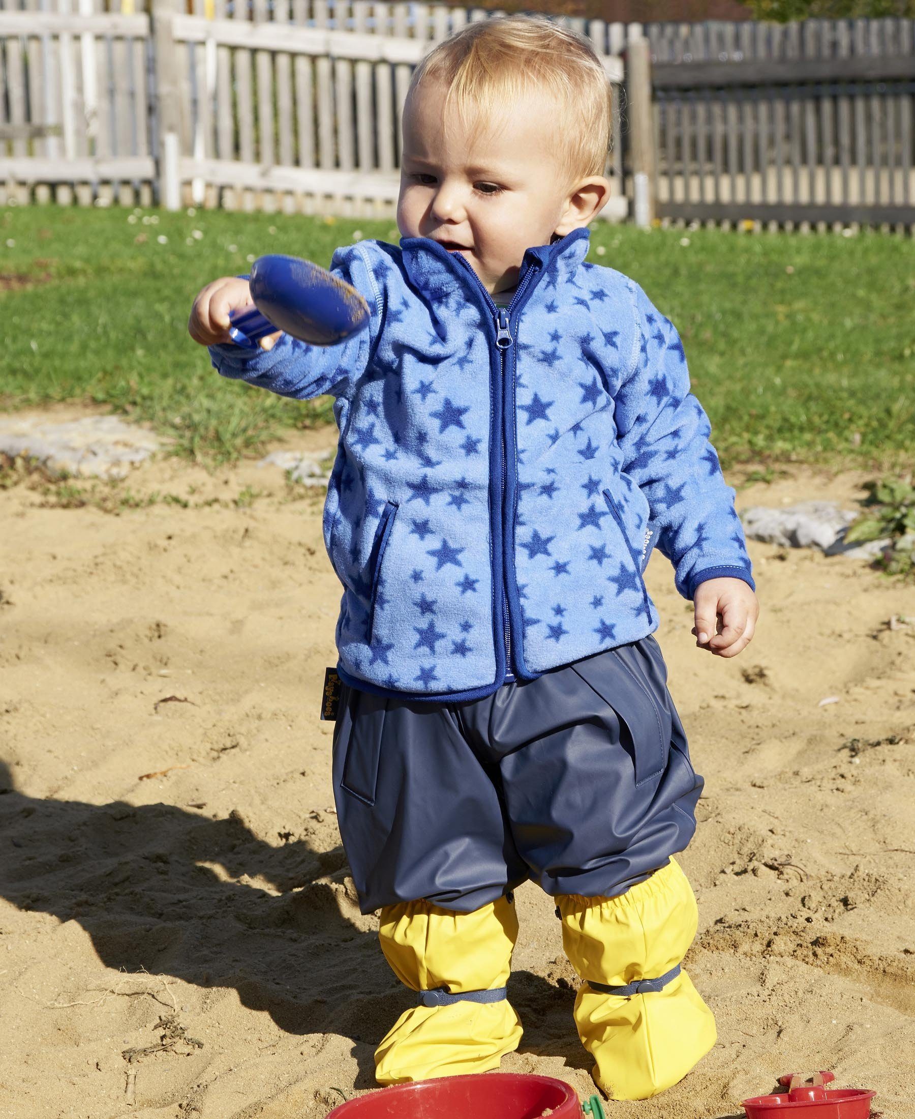 Playshoes Fleecejacke Fleece-Jacke Sterne – Bild 5 von 5