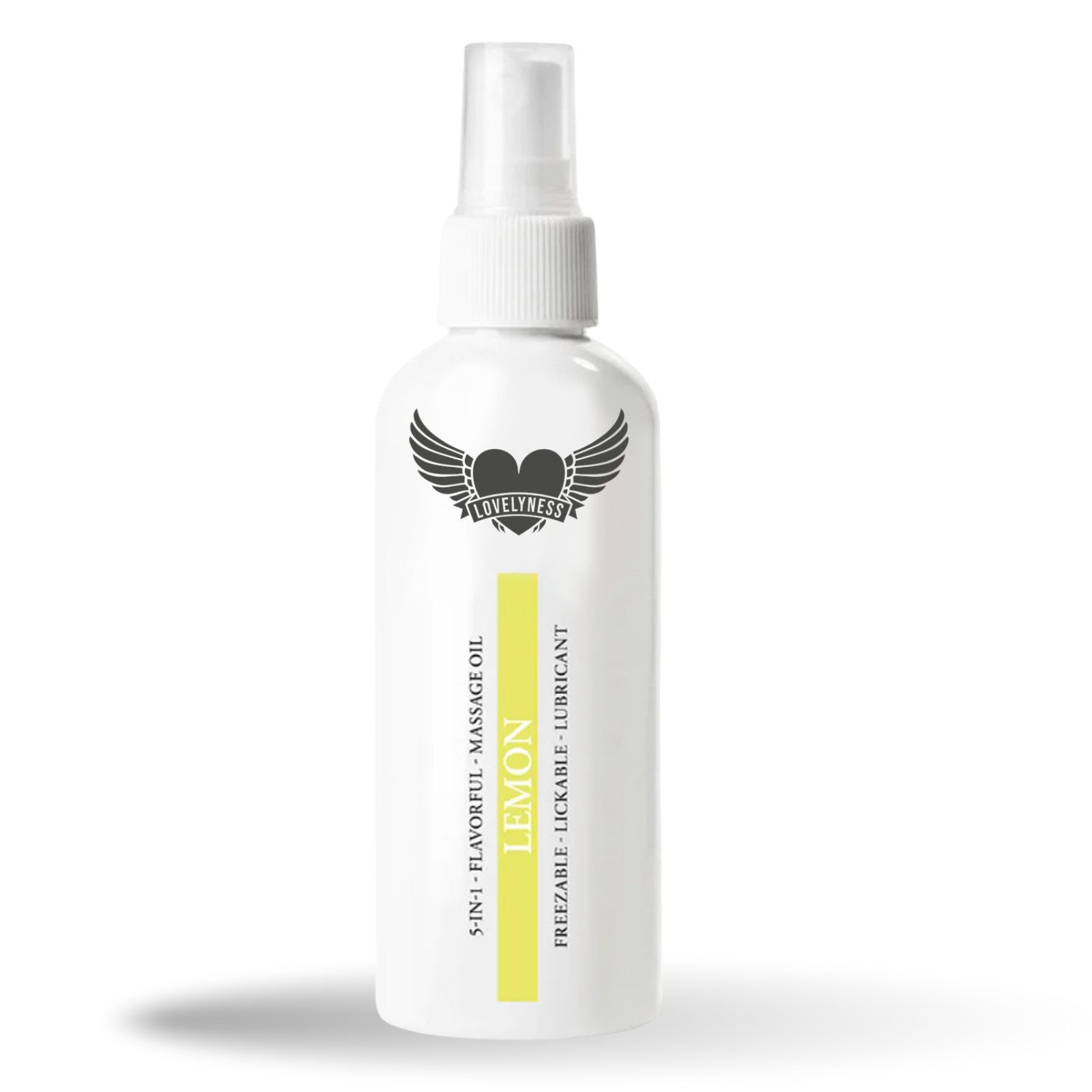 Gleitgel - und Massageöl 2in1 mit Geschmack Lemon 80ml