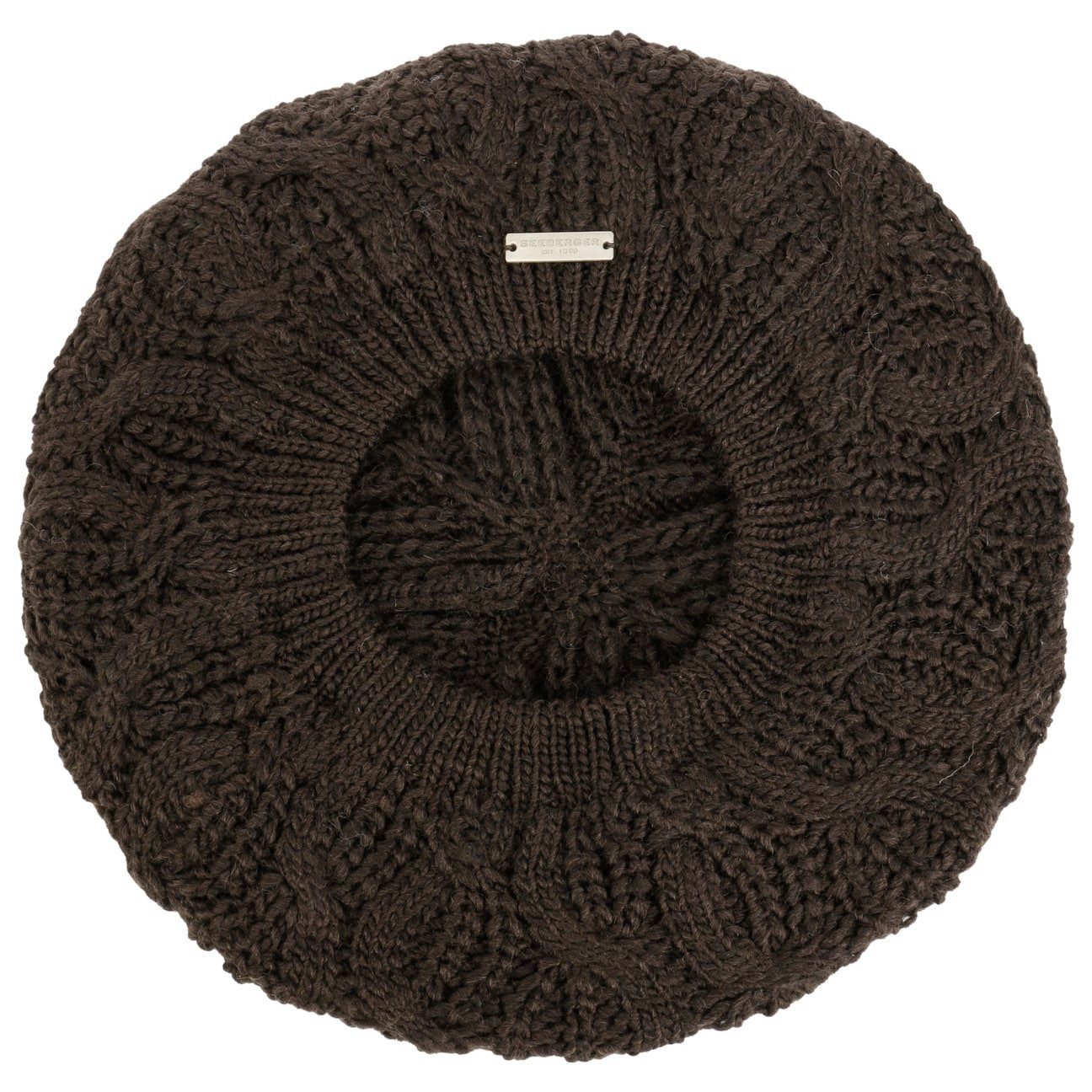 Seeberger Baskenmütze (1-St) Winterbaske mit Futter