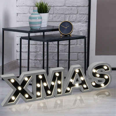 etc-shop LED Dekolicht, LED XMAS Steh Leuchte Ess Zimmer Weihnachts Tisch Dekoration HOME