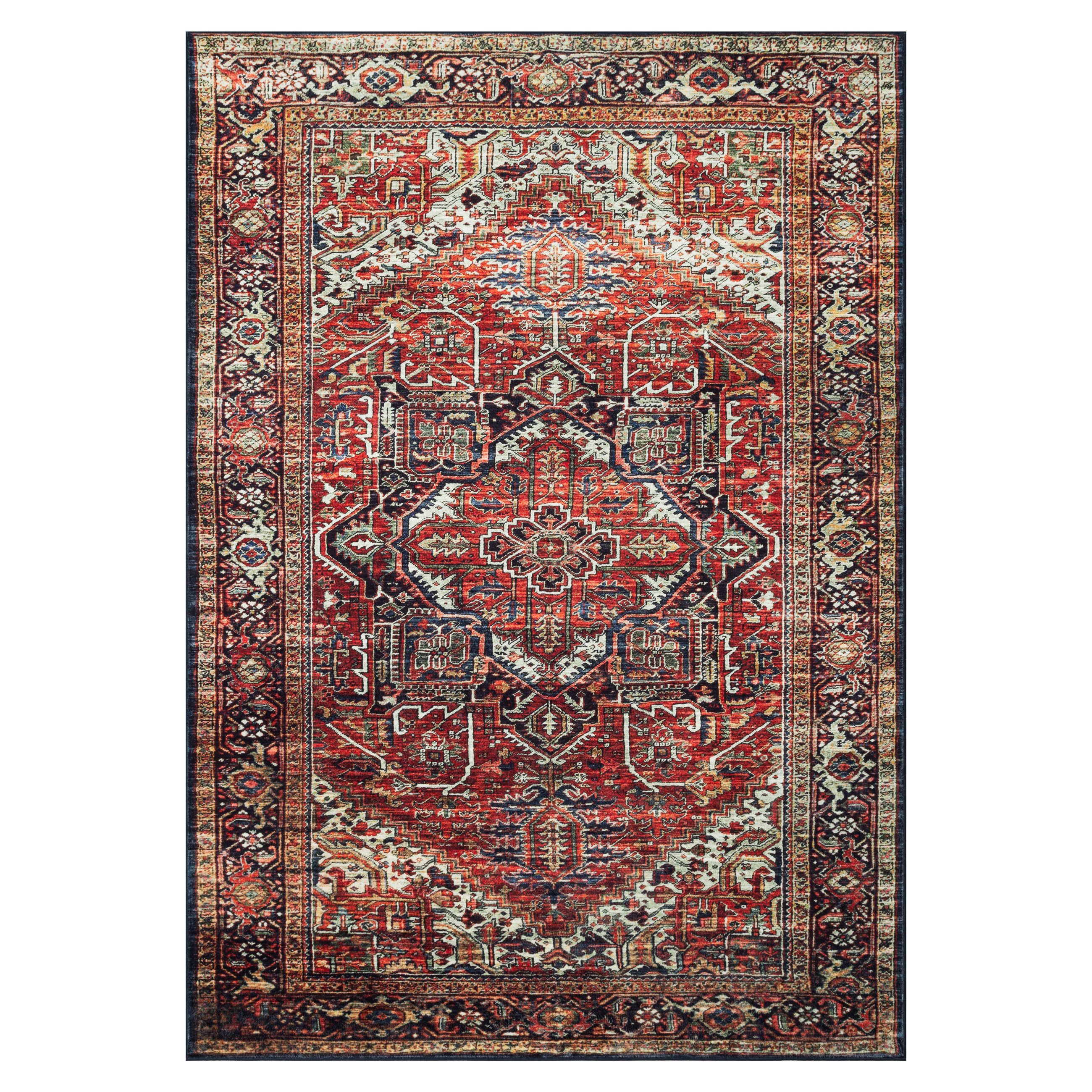Tapiso Orientteppich ISPAHAN, rechteckig, Höhe: 6 mm, Orient Design