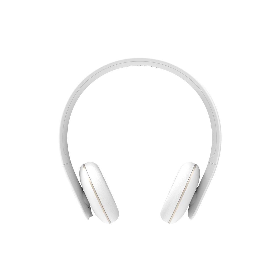 KREAFUNK On-Ear-Kopfhörer (KREAFUNK aHEAD II Bluetooth Kopfhörer) white