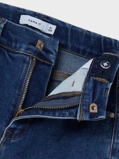 NKFROSE JEANS It Medium Weite Jeans 1356-ON HW Blue Name Denim NOOS WIDE