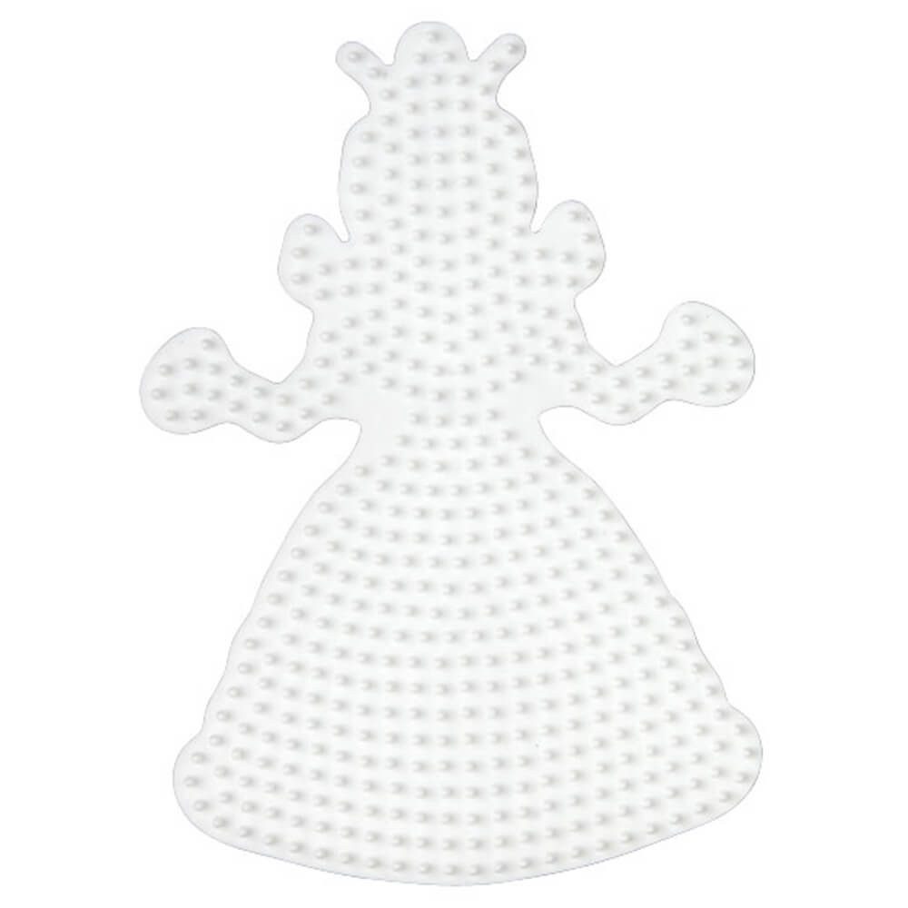 Bügelperlen Hama Midi-Stiftplatte Prinzessin, weiß
