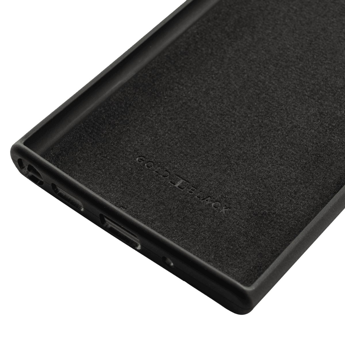 GOLDBLACK Handyhülle GOLDBLACK Samsung Note 20 Lederhülle mit Fingerschlaufe MILANO-Design