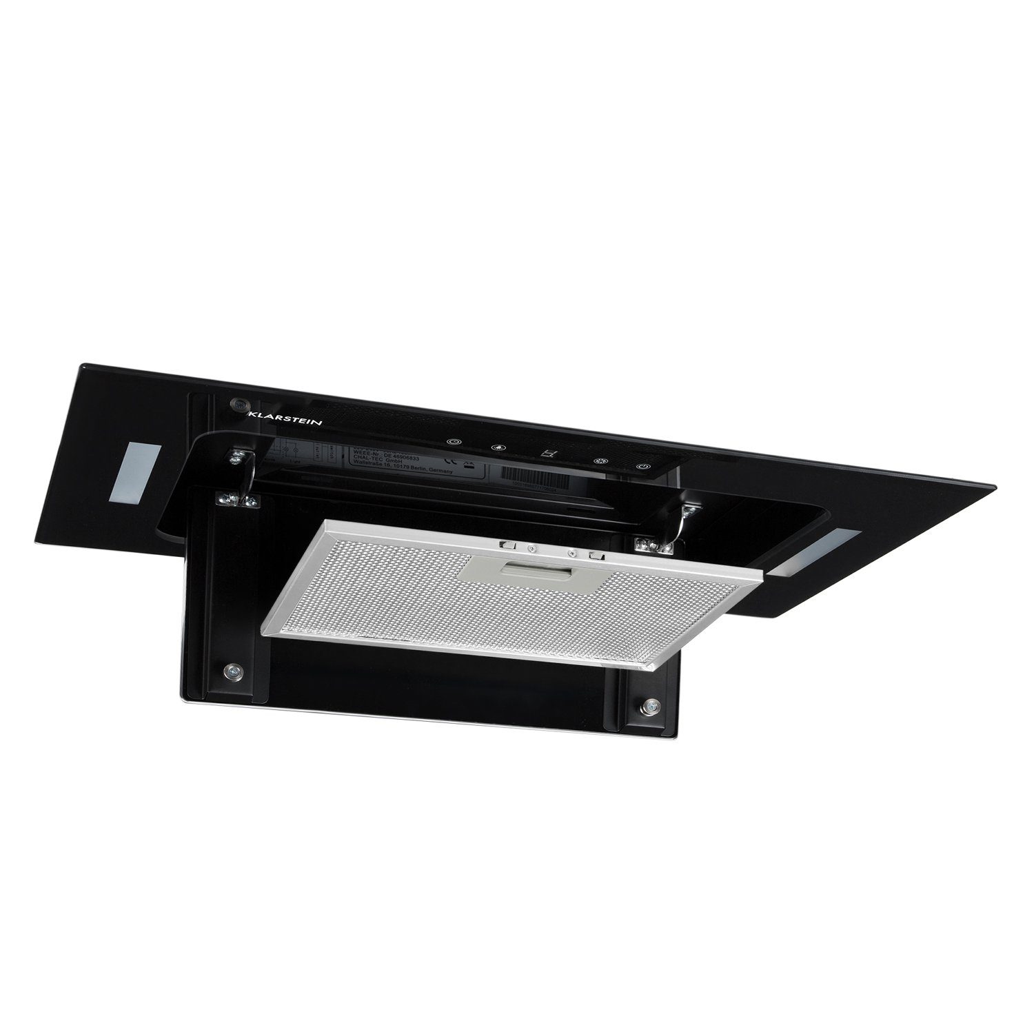 Klarstein Deckenhaube Hektor Serie HEKTOR Einbau-Dunstabzug 530 m³/h Touch LED Aluminium-Filter Timer Einbau-Dunstabzug Hängeschrank mit 530 m³/h & Drehregler 6 – Bild 5 von 5