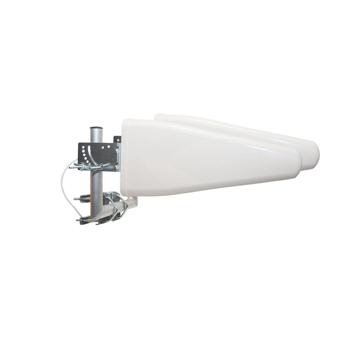 LTE Antenne 3G 4G Mobiles Netzwerk 2x Außenantenne 10m Kabel U-Halter Mobilfunkantenne