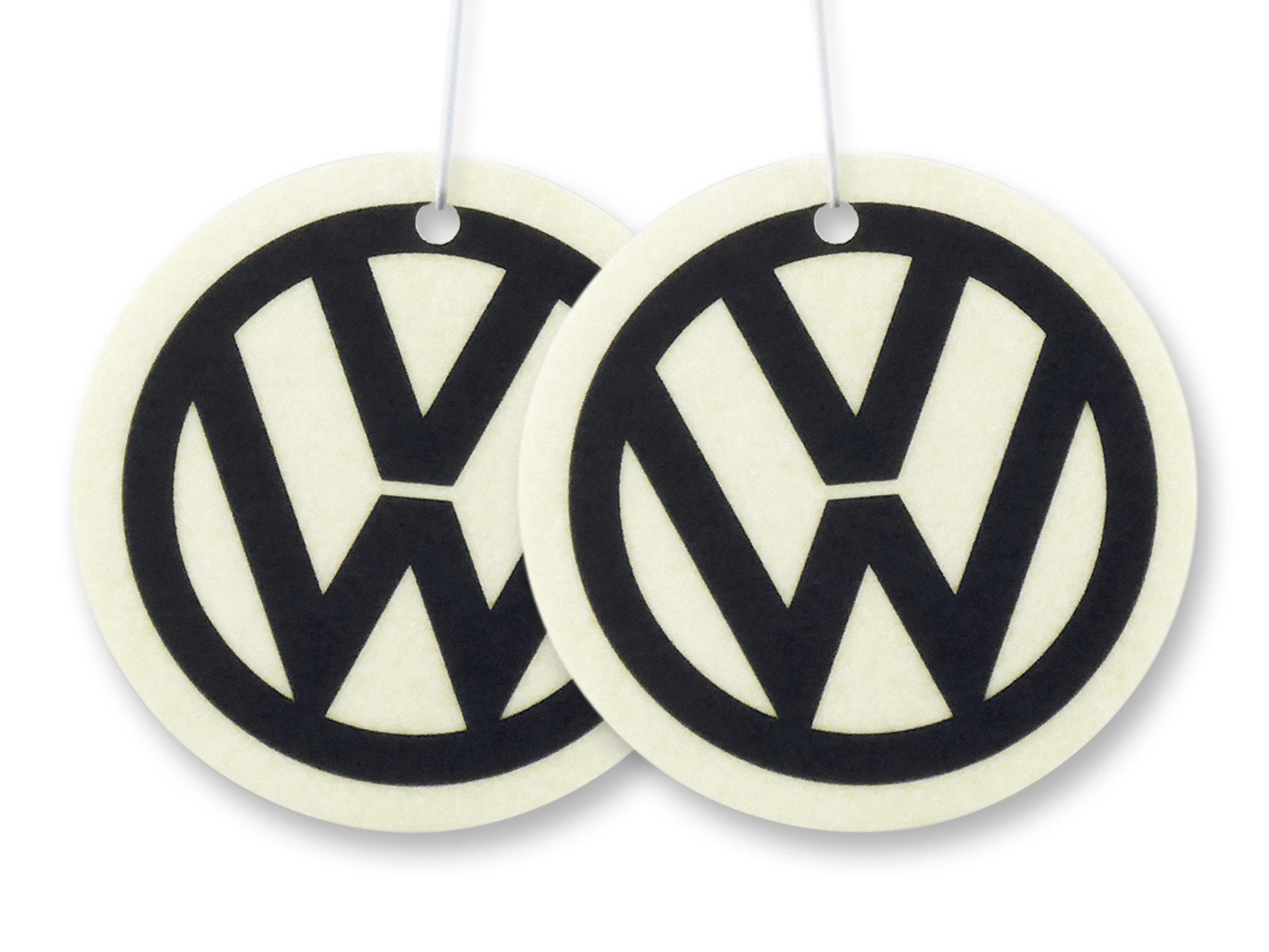 VW Collection by BRISA Raumduft Volkswagen Lufterfrischer fürs Auto (mit verschiedenen Duftnoten, 2-St., (1 Paar) oder einzeln erhältlich), Duftbaum im VW Design