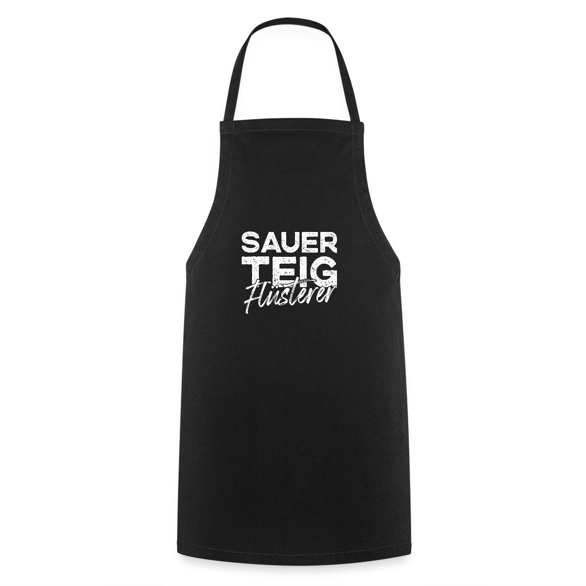 Spreadshirt Kochschürze Sauerteig Flüsterer Backen Koch Kochschürze, (1-tlg)