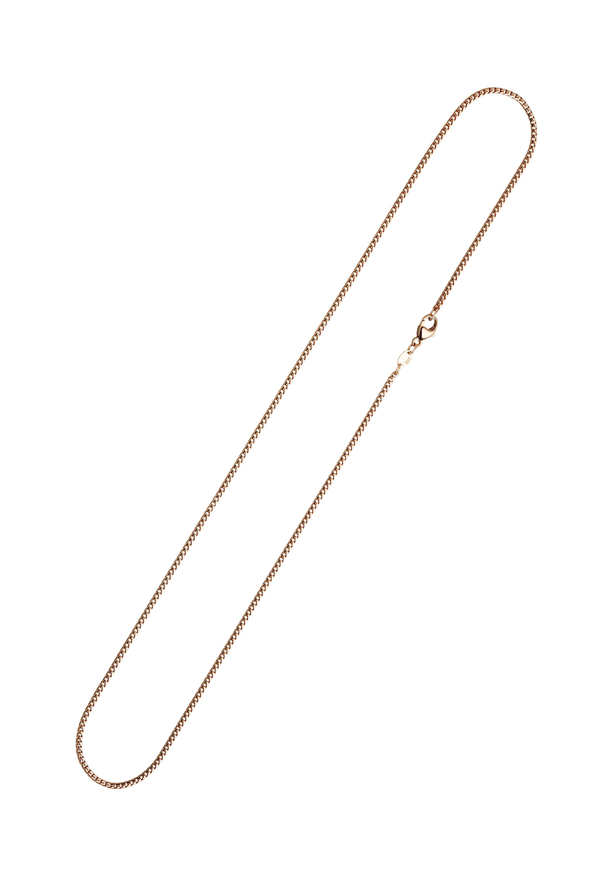 JOBO Goldkette Bingo-Kette, 585 Roségold 42 cm 1,5 mm