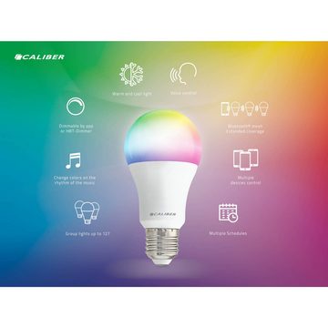 Caliber Smarte LED-Leuchte Caliber 3x E27 RGB+CCT + GATEWAY HBT-E27-STARTPACK