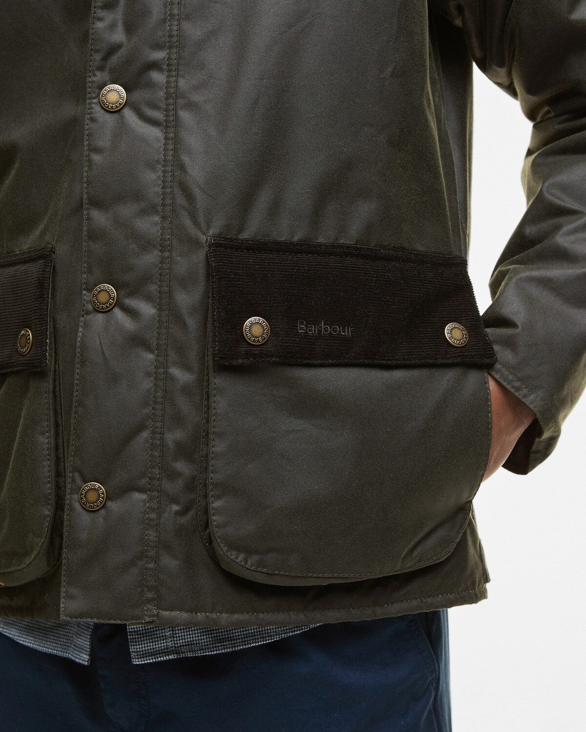Barbour Allwetterjacke Wachsjacke Cordhill