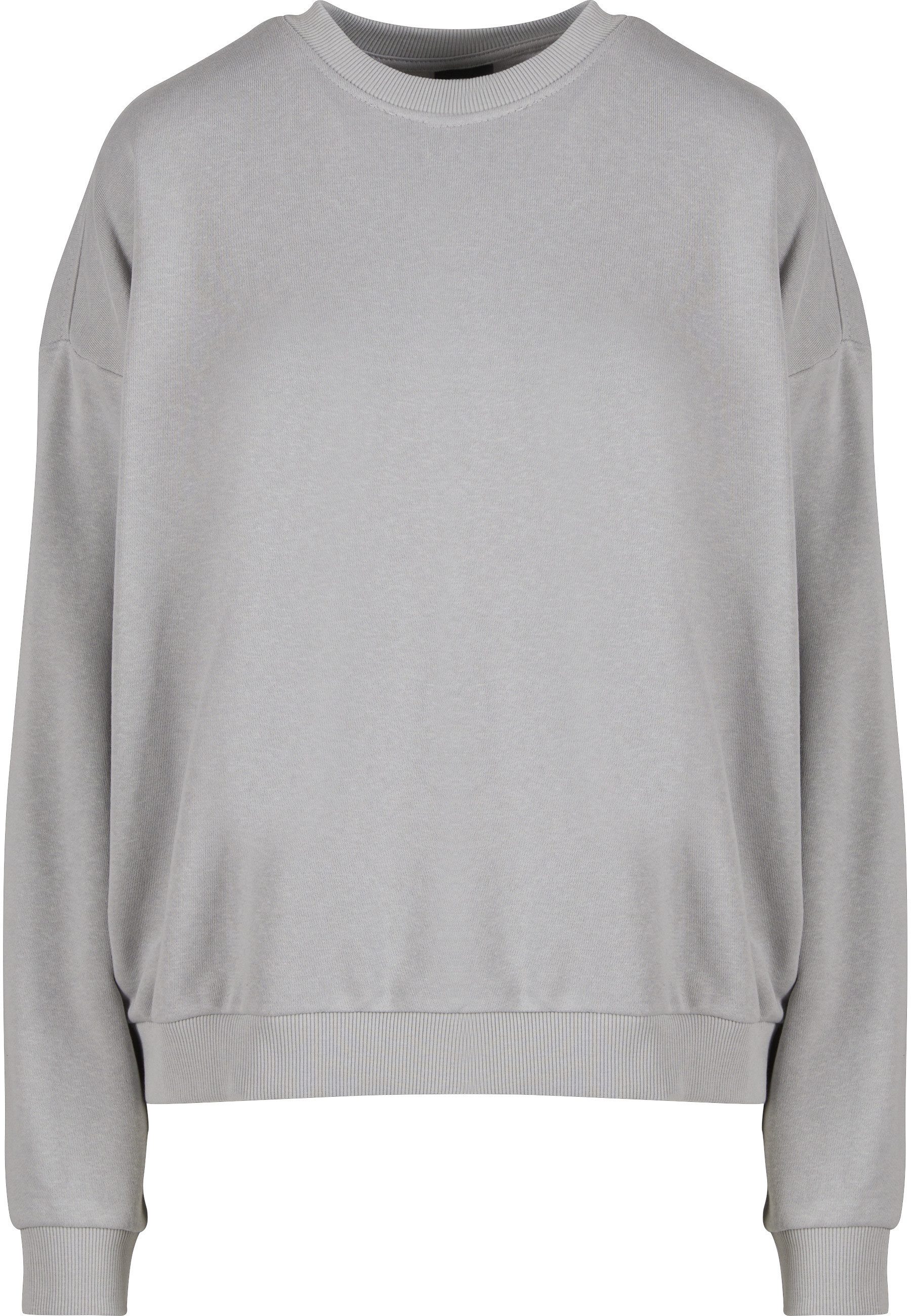 URBAN CLASSICS Sweater Urban Classics Damen Ladies Oversized Light Terry Cr günstig online kaufen