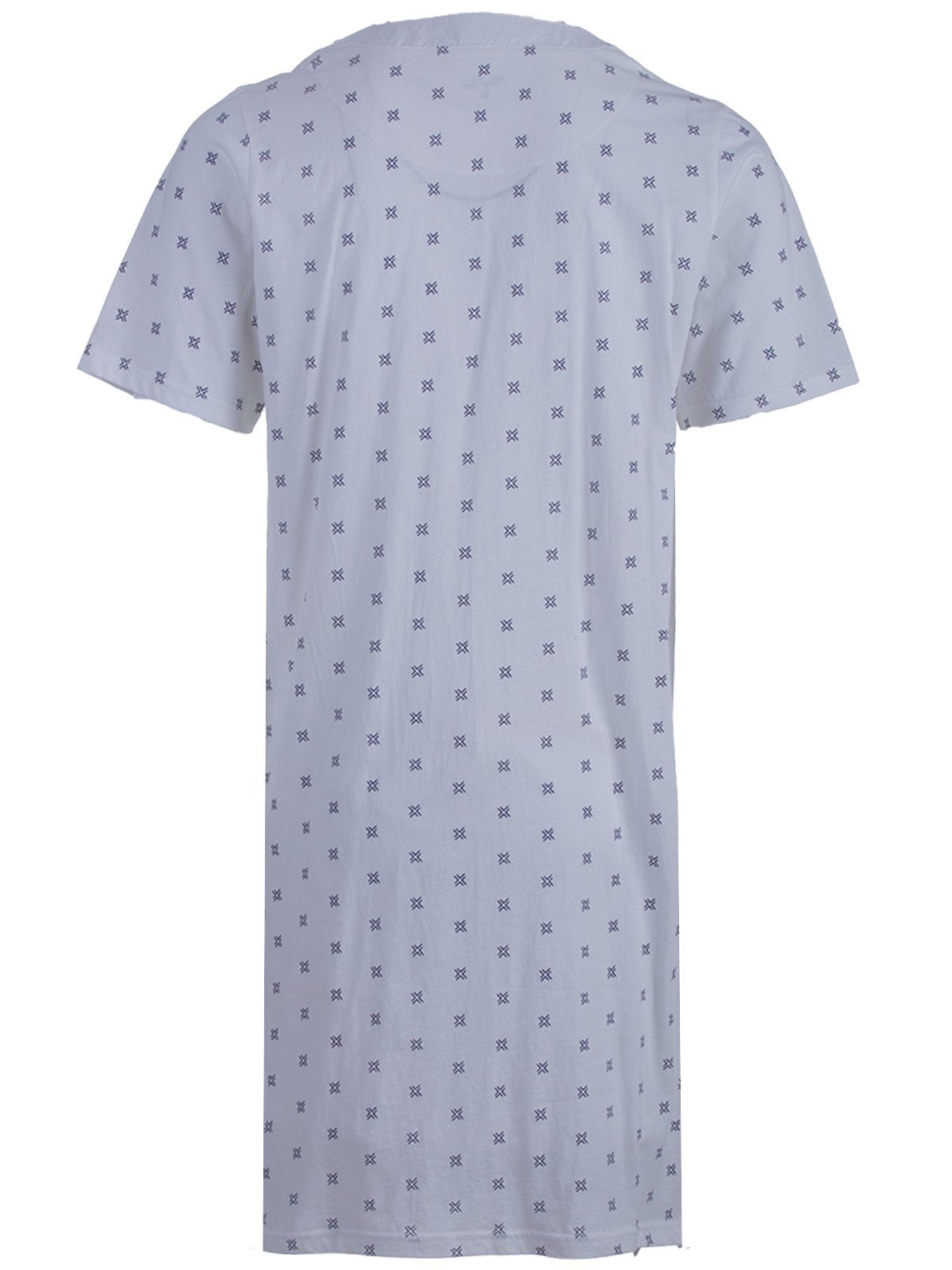Henry Terre Nachthemd Nachthemd Kurzarm - Kreuz