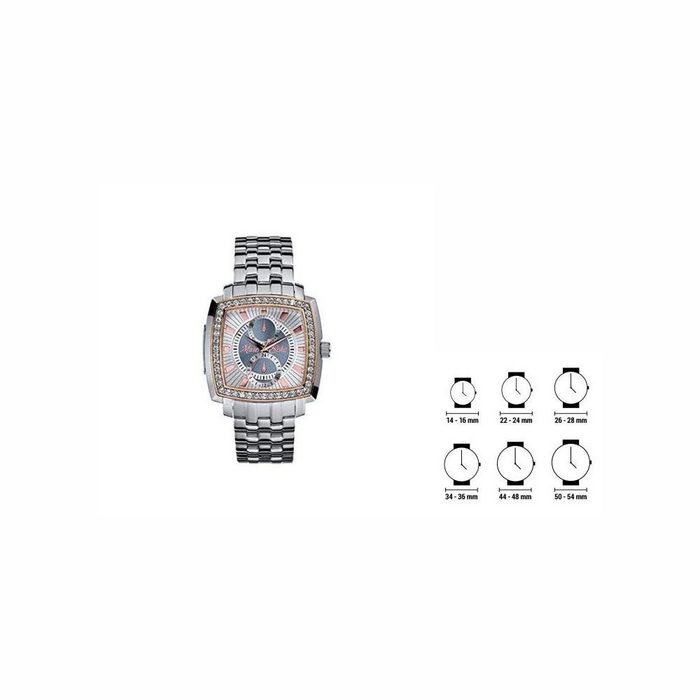 Marc Ecko Quarzuhr Herren-Edelstahl Armbanduhr Uhr Marc Ecko E15066G1 46 mm Quarzuhr Armb