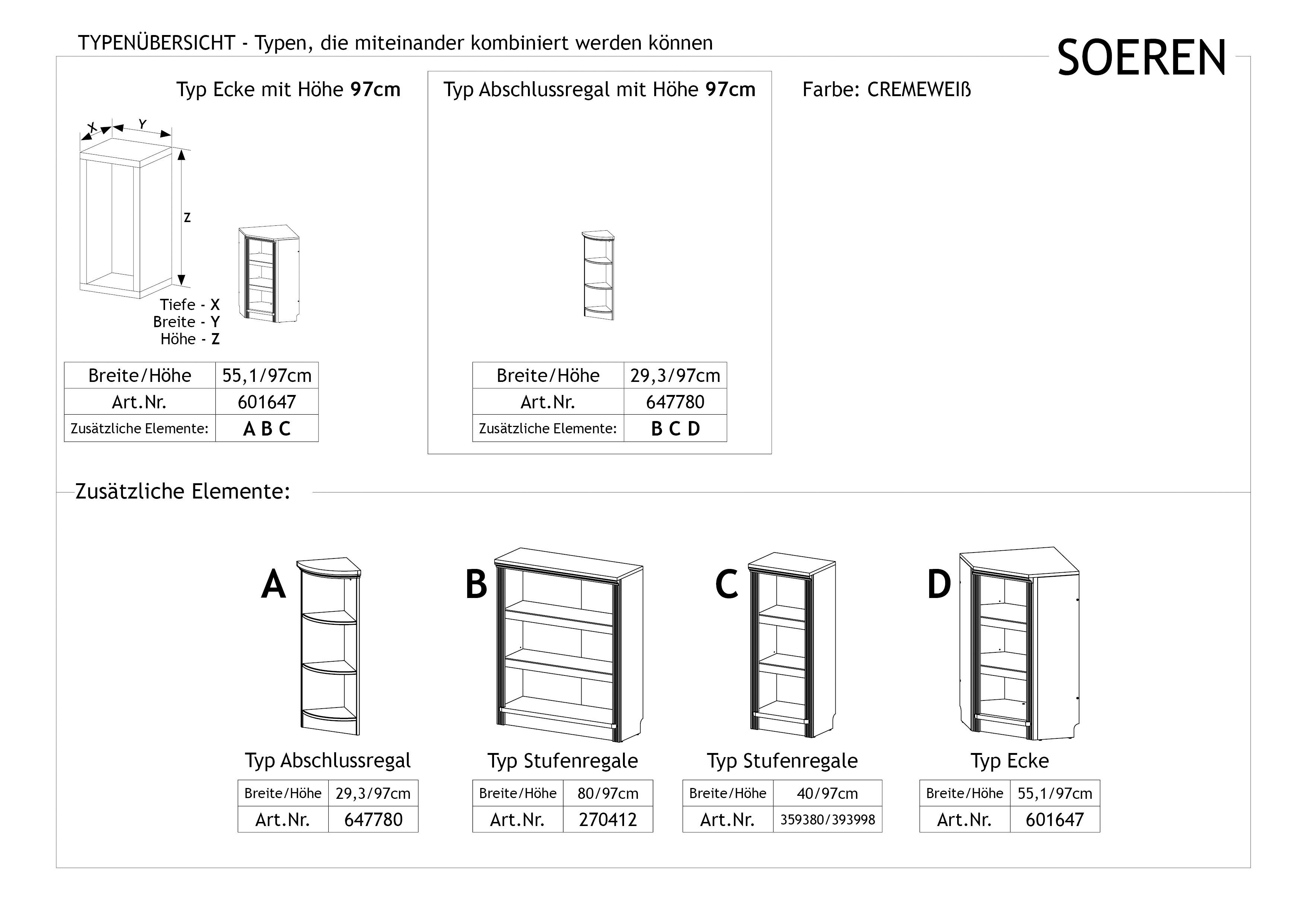 Home affaire Standregal Soeren, aus massiver Kiefer, in 2 Breiten, Tiefe 29 cm, FSC®-zertifiziert
