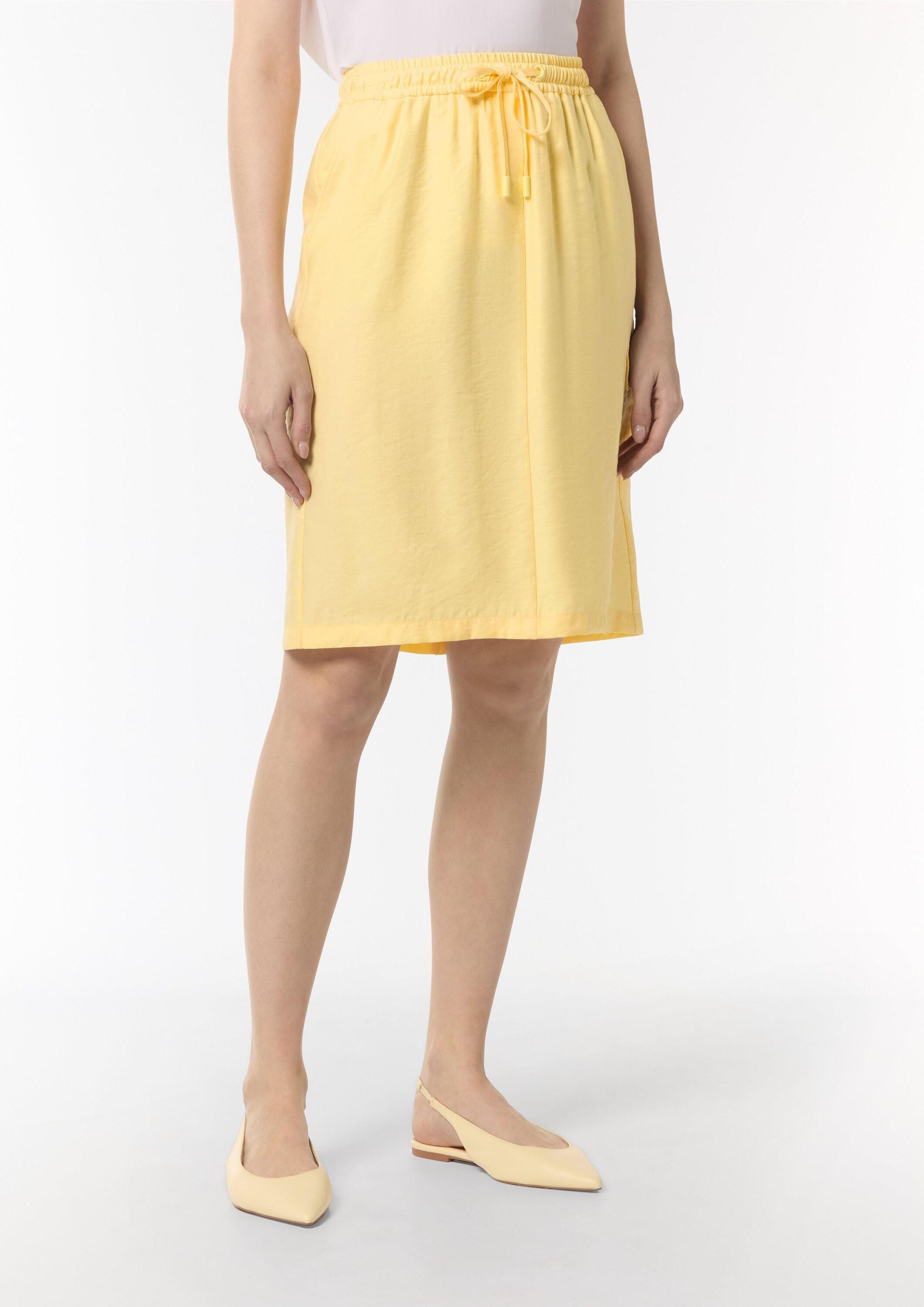 comma Minirock Rock Cargo-Rock mit Elastikbund und Tunnelzug