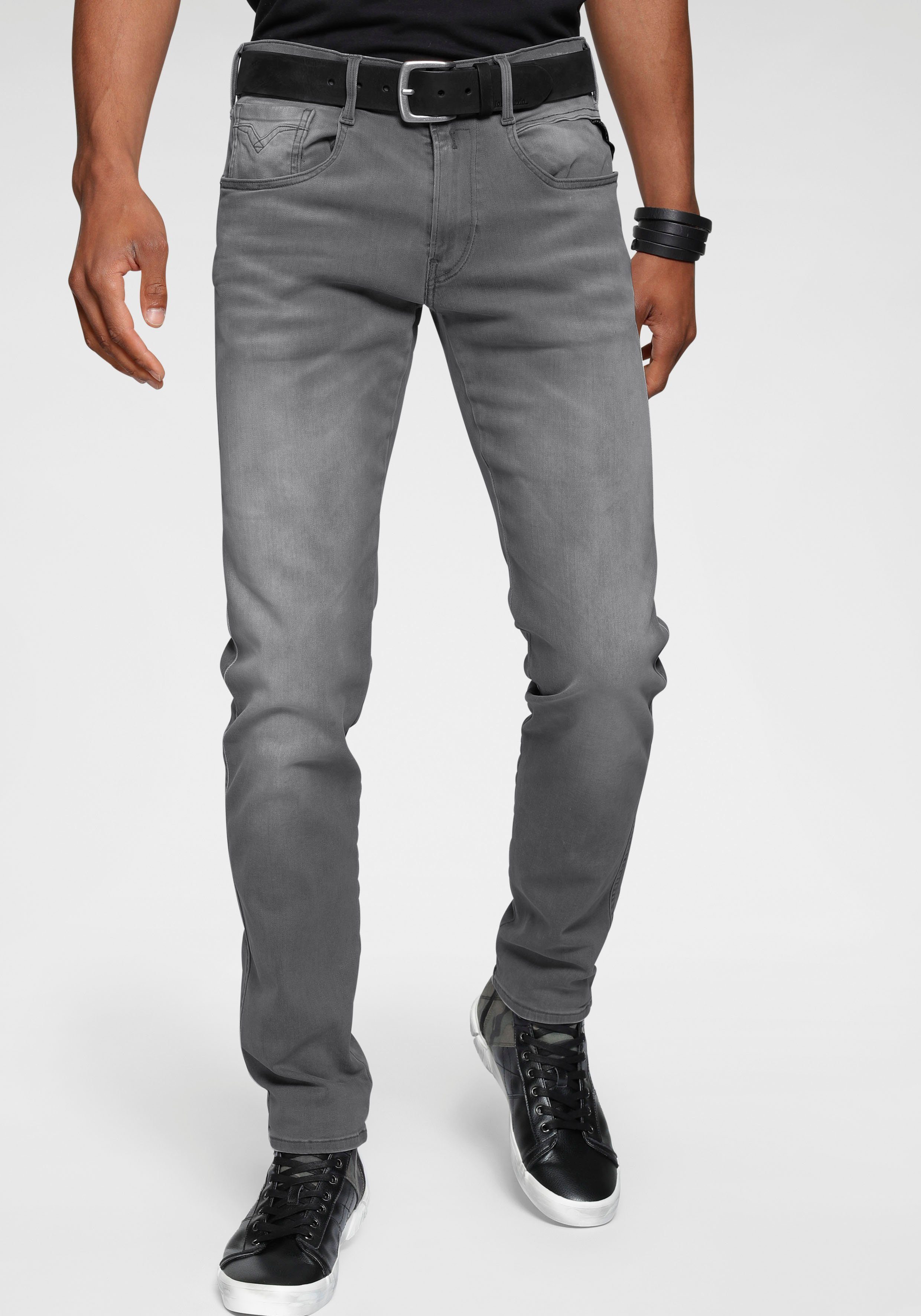 Replay Slim-fit-Jeans ANBASS Slim Fit Jeans Hyperflex