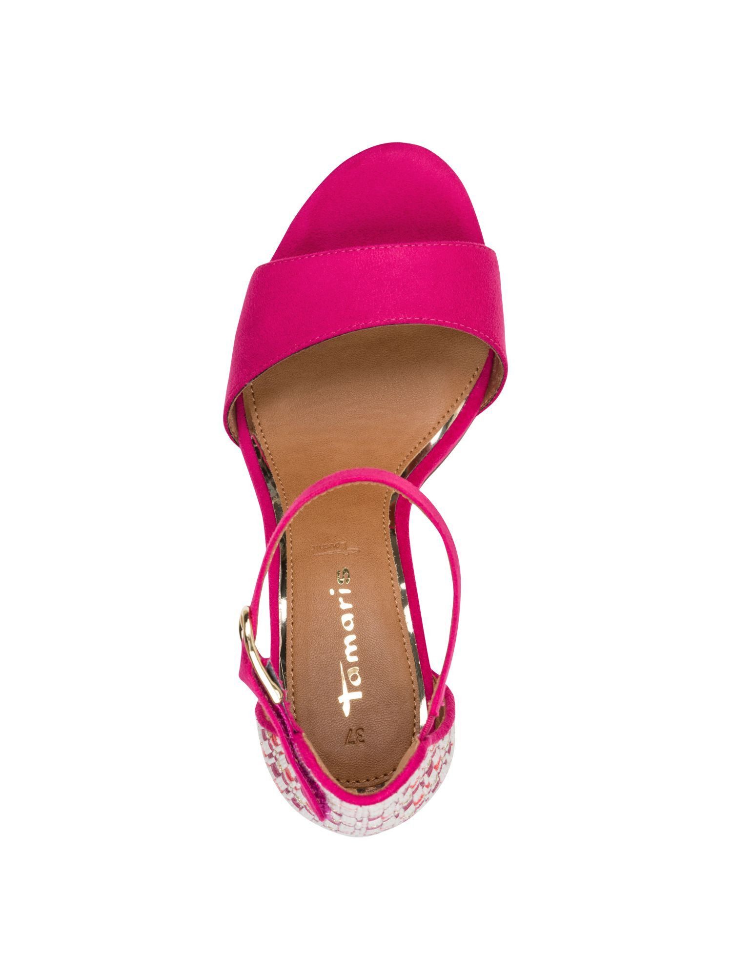 Tamaris TOUCH-IT mit Schließe Blockabsatz 1-28356-42 Sandalette TOUCH-IT